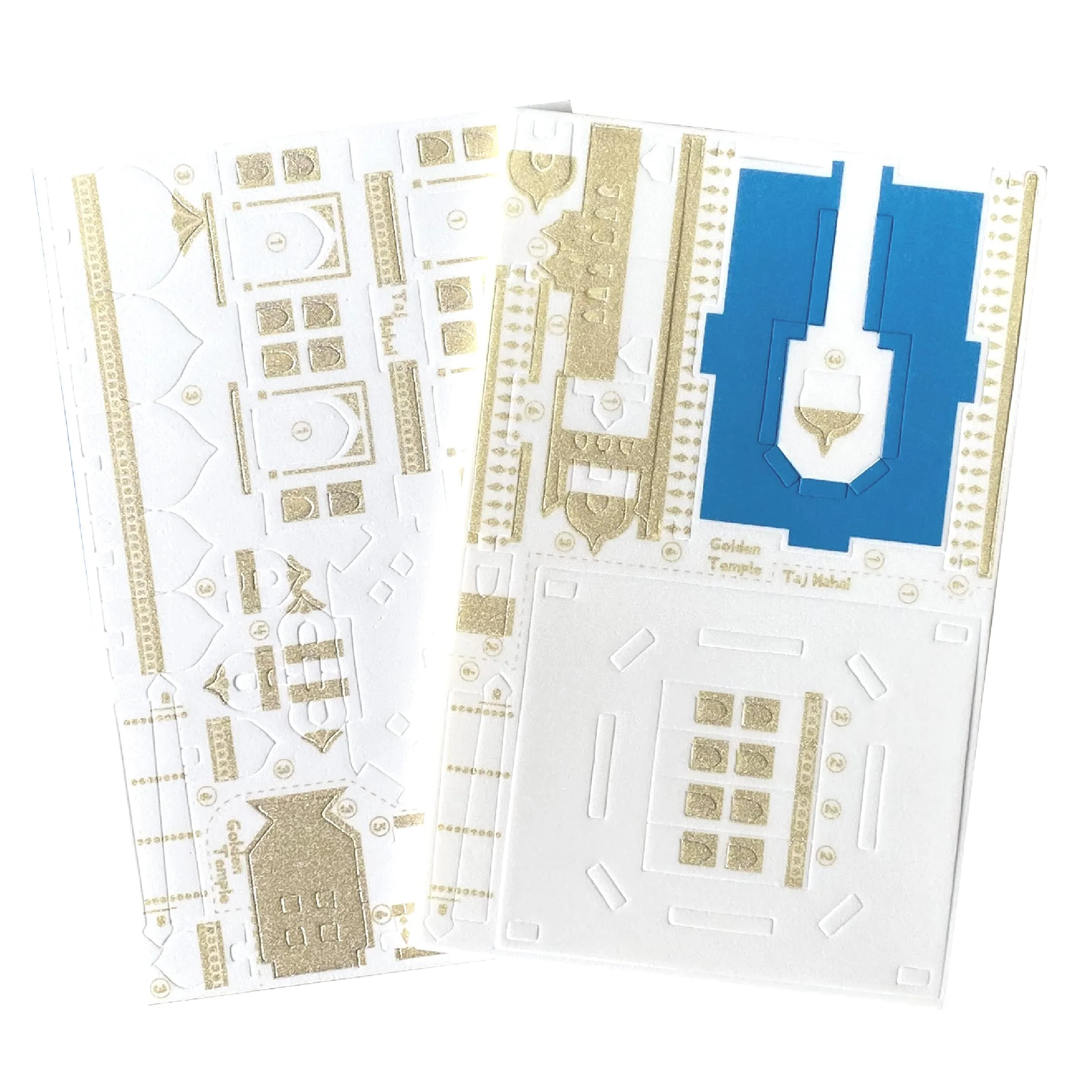 Imagimake Eva Foam Mapology Monuments Of India - Taj Mahal & Golden Temple - Construction Set - Educational Toy - Image 2
