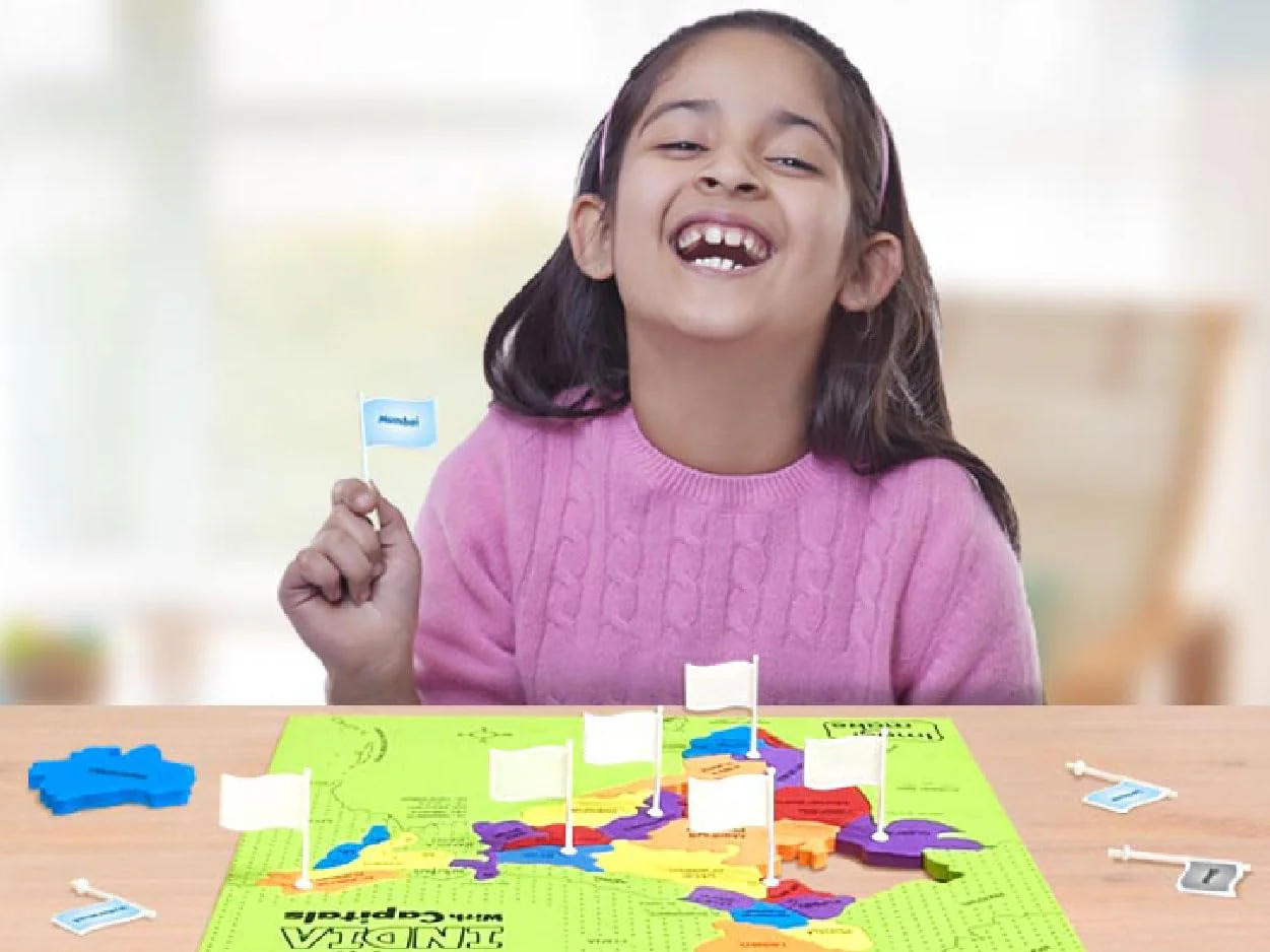 Imagimake: Mapology India and World Maps with Capitals - Learn Capitals and Country Flags - Educational Toy for Kids - Image 6