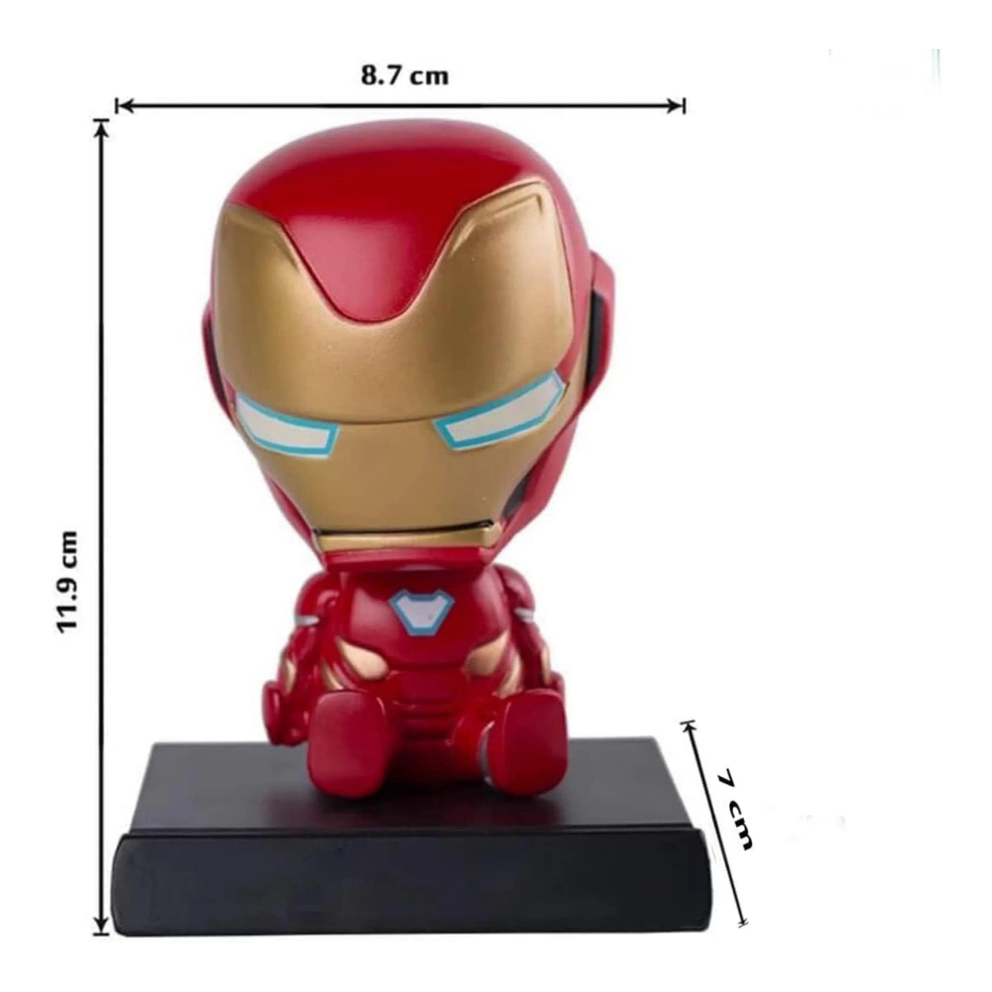Ironman Bobblehead With Mobile Holder - Image 4