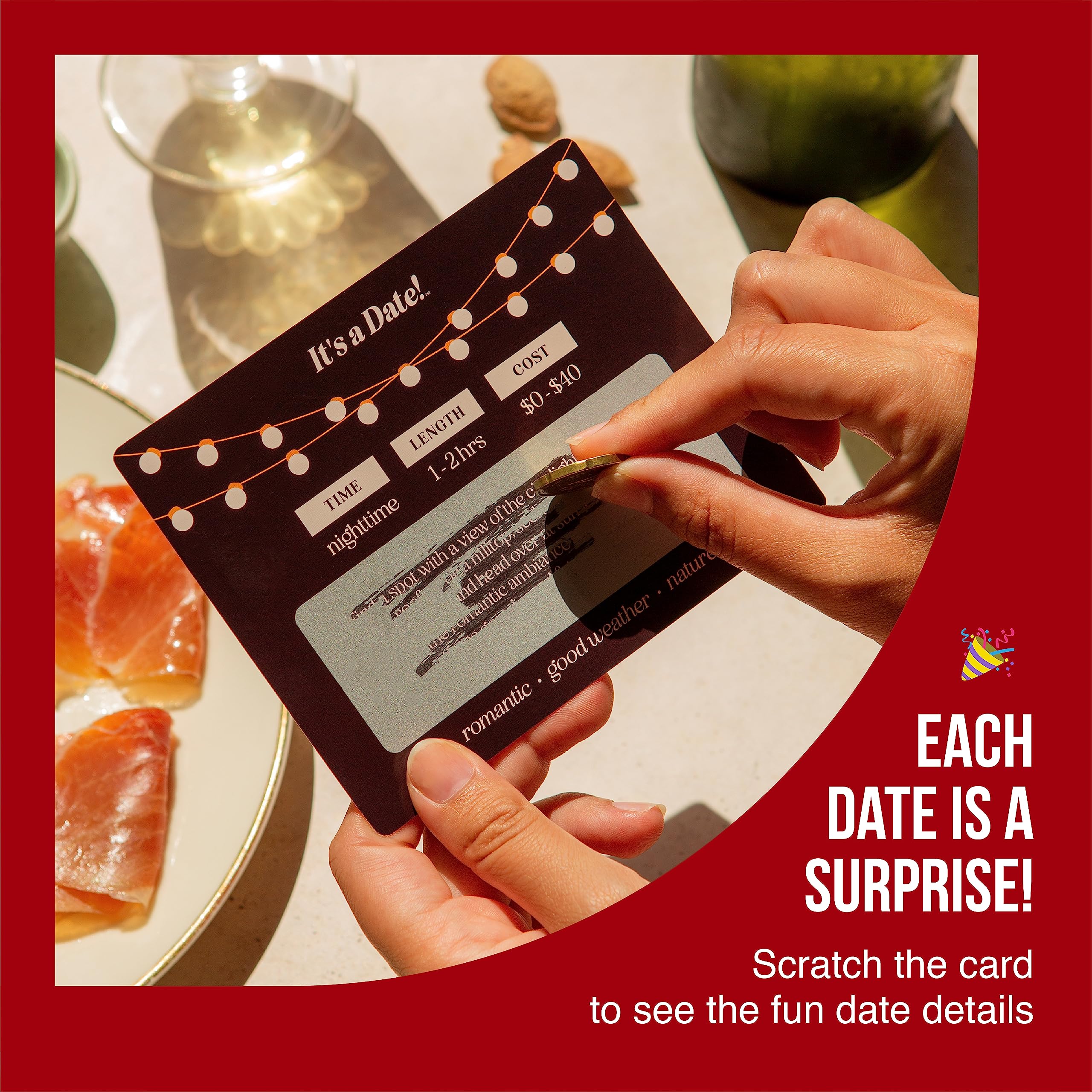 It's a Date! 40 Fun and Romantic Scratch Off Date Night - Image 2