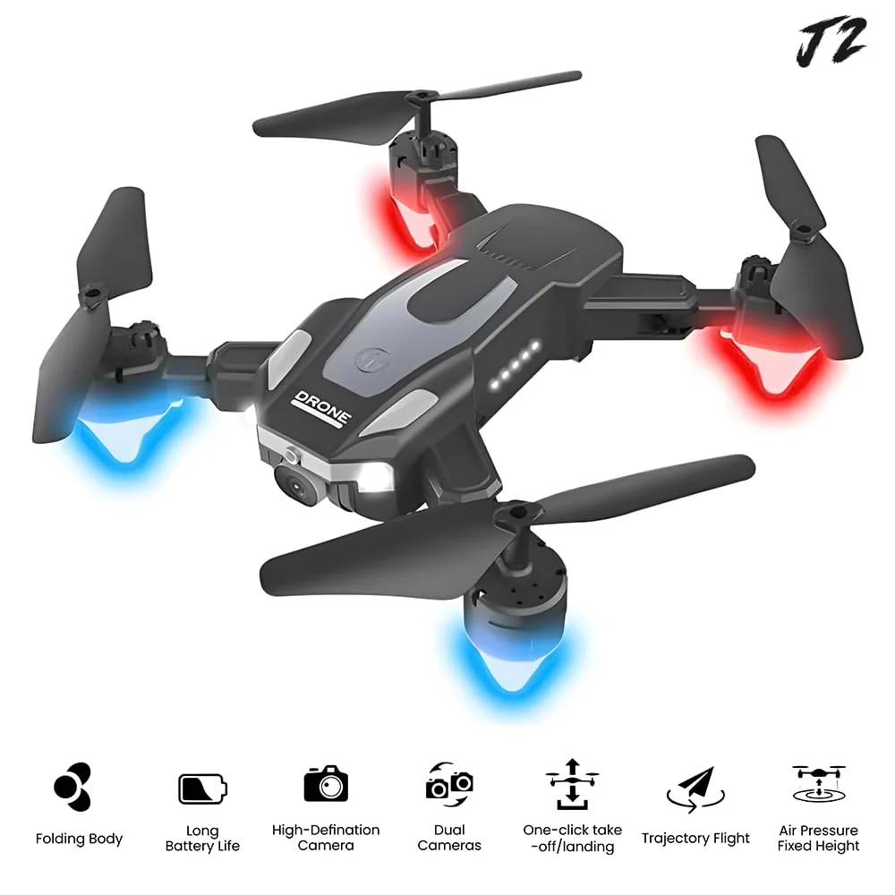J2 Professional Drone With Dual HD Camera Obstacle Avoidance One-key Take-off And Landing - Image 2