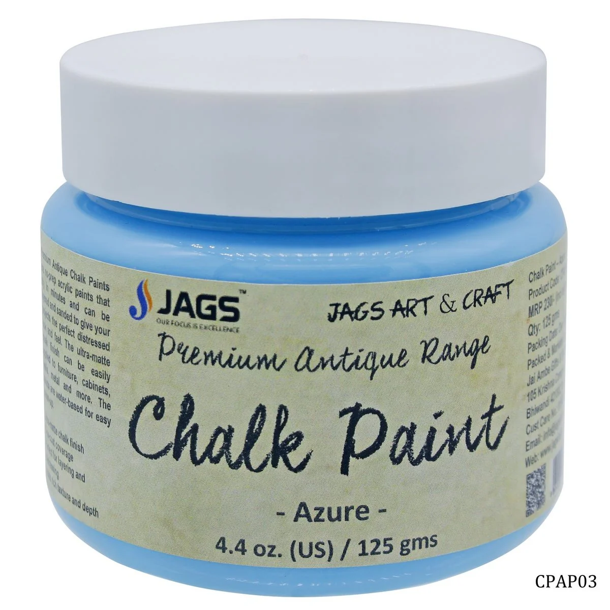 Jags Chalk Paint 125 ml - Image 2