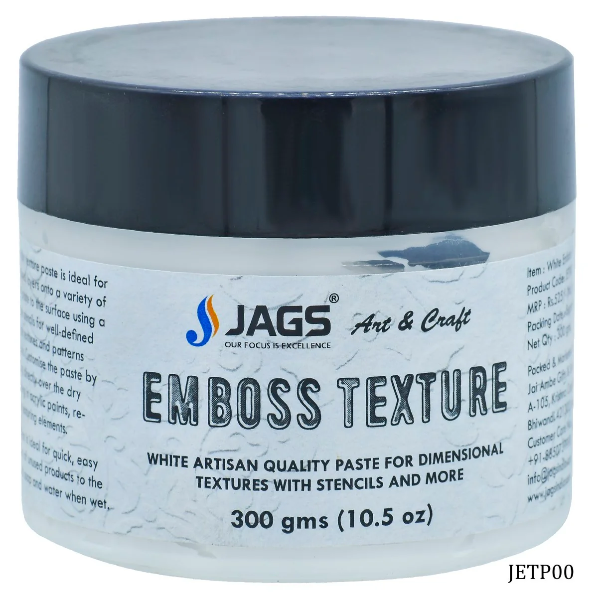 Jags Emboss Texture Paste 300 Grams - Image 9