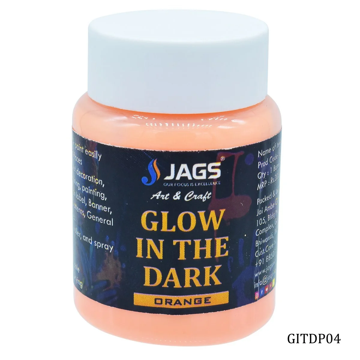 Jags Glow In The Dark Paste - 50 Grams - Image 4