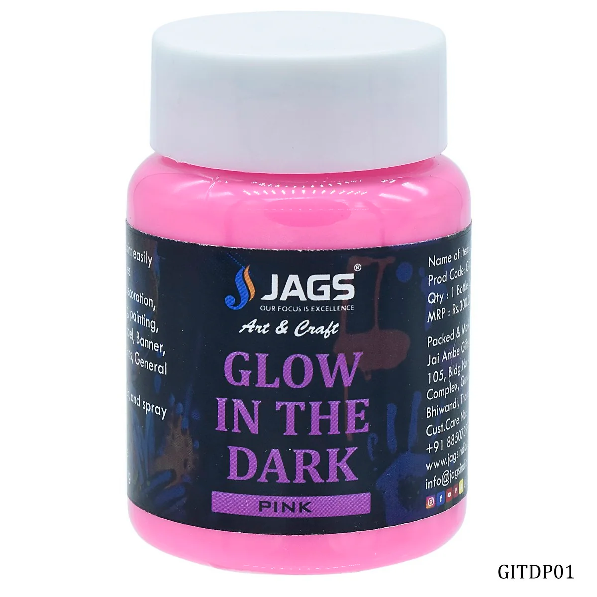 Jags Glow In The Dark Paste - 50 Grams - Image 5