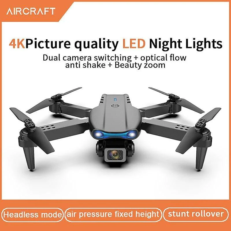 K3 & E99 Drone with 4K Camera, WiFi FPV 1080P HD Dual Foldable RC Quadcopter Altitude Hold, Headless Mode, Visual Positioning - Image 3