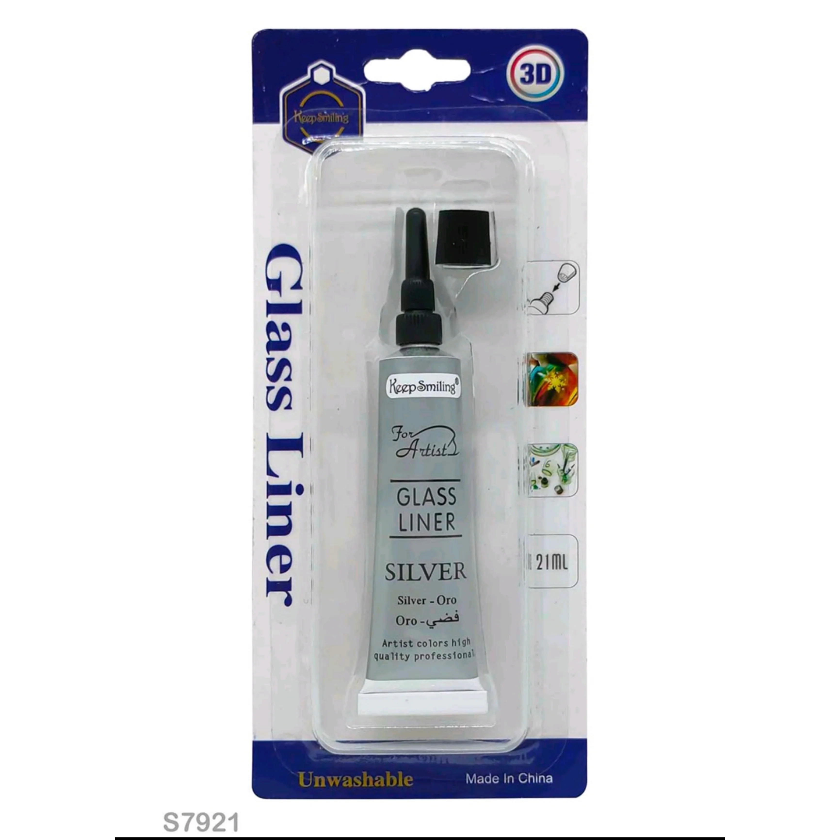 Keep Smiling Glass Liner - 21ML - Image 3