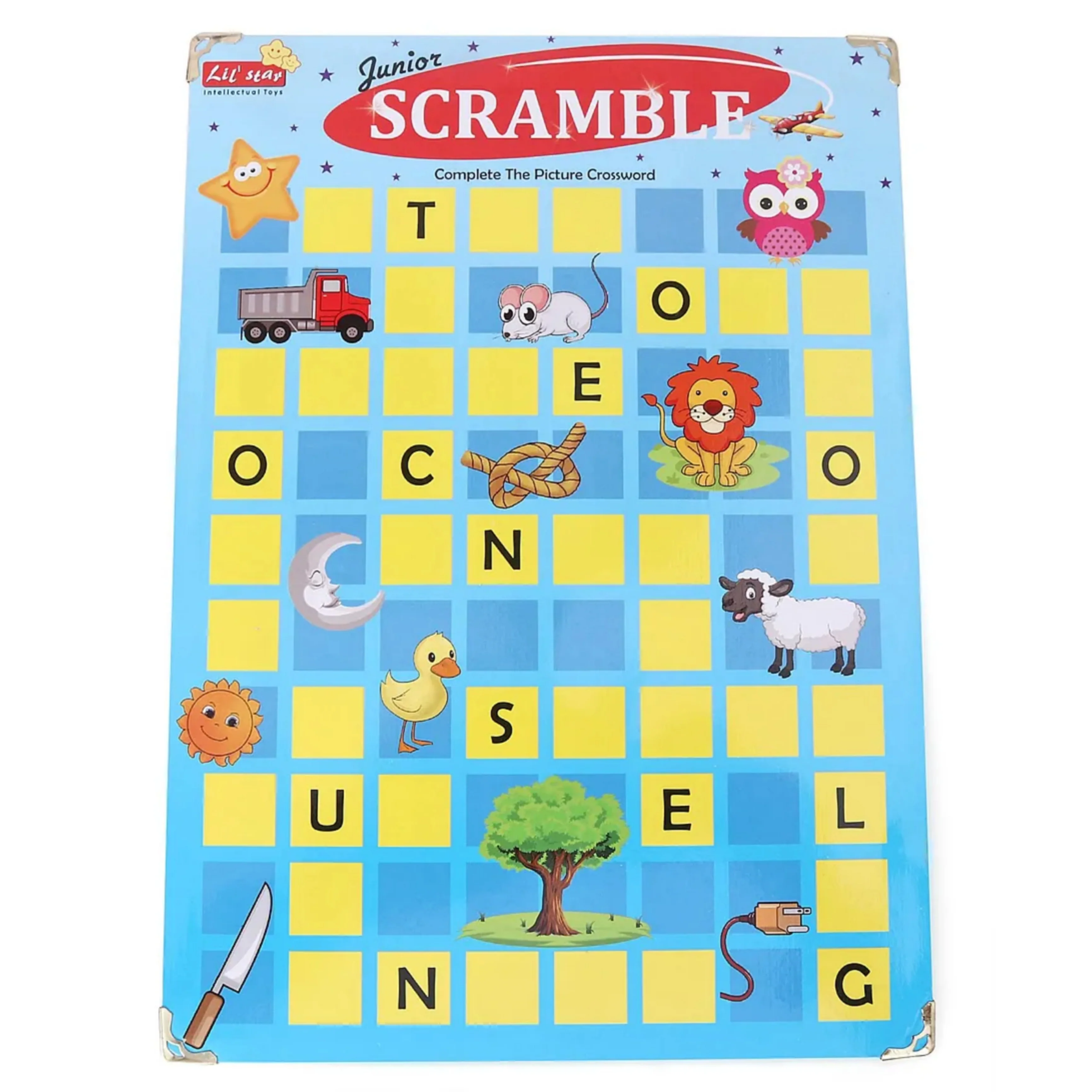 Lil' Star Magnetic Phonics & Scramble Game Multicolor - 104 Pieces - Image 8