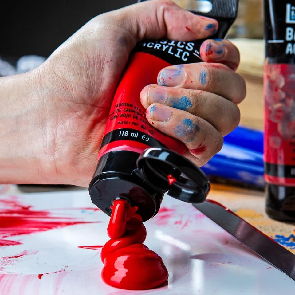 Liquitex Basics Acrylic Set - 24x22ml - Image 5
