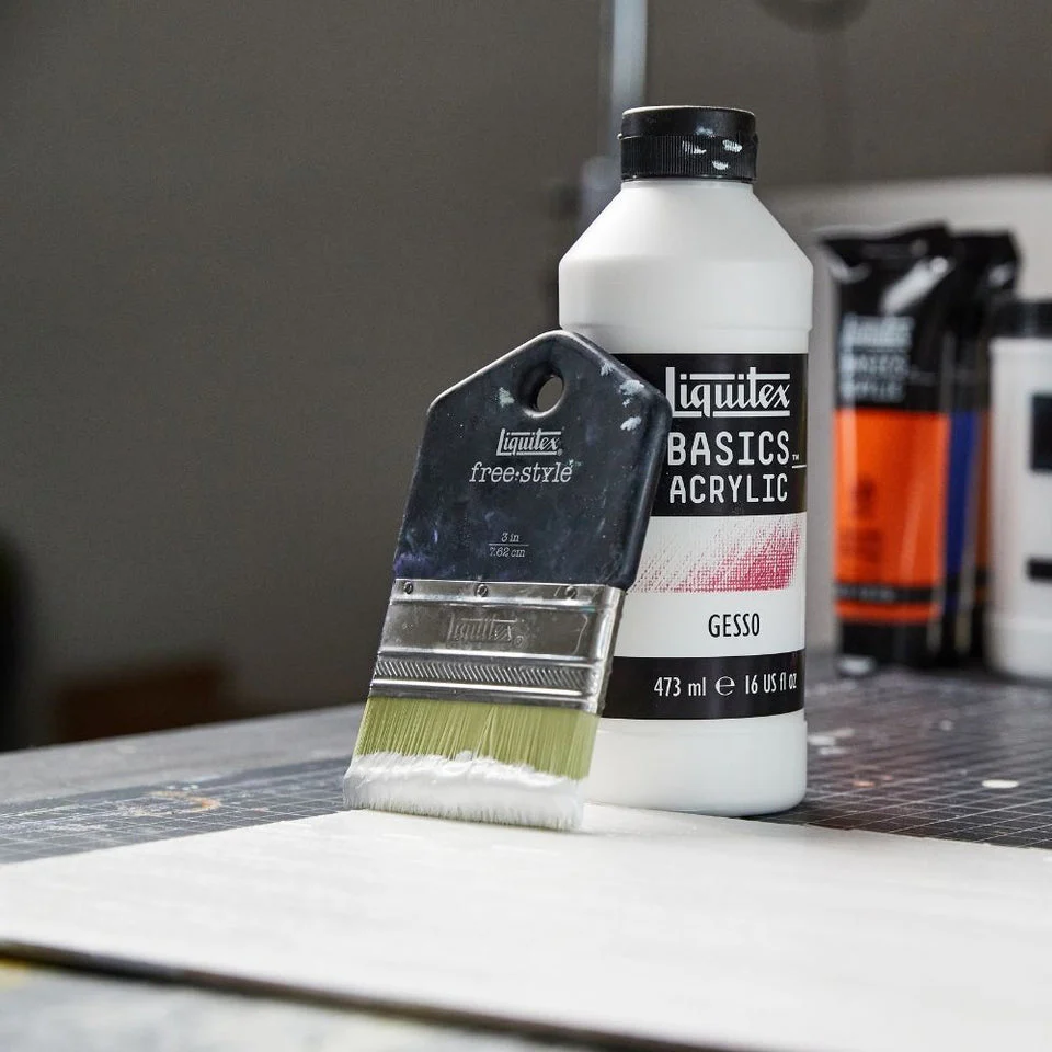 Liquitex Basics Gesso 473 ML - Image 3
