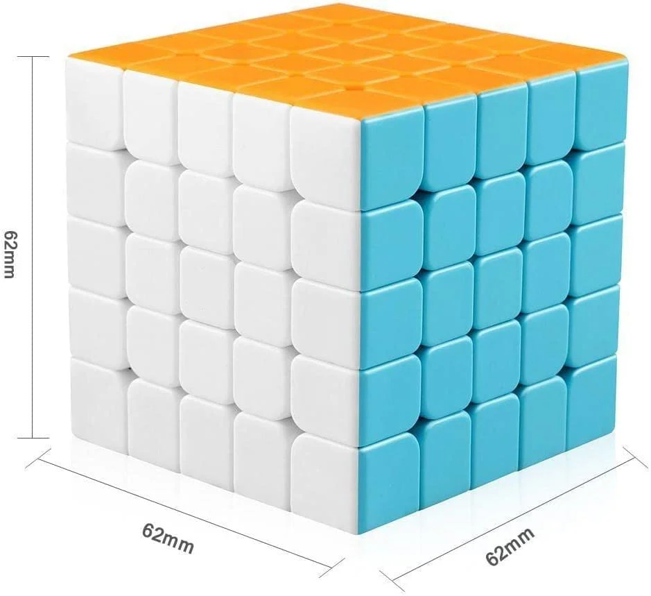 Magic Cube High Speed 5X5 Upgrade Version Puzzle Cube - Multicolor - Image 3