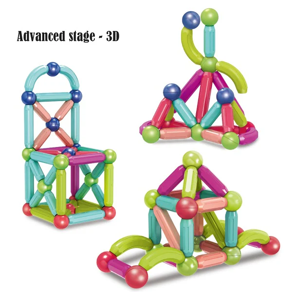 Magnetic Building Sticks and Balls Set - 42 Pc's - Image 11