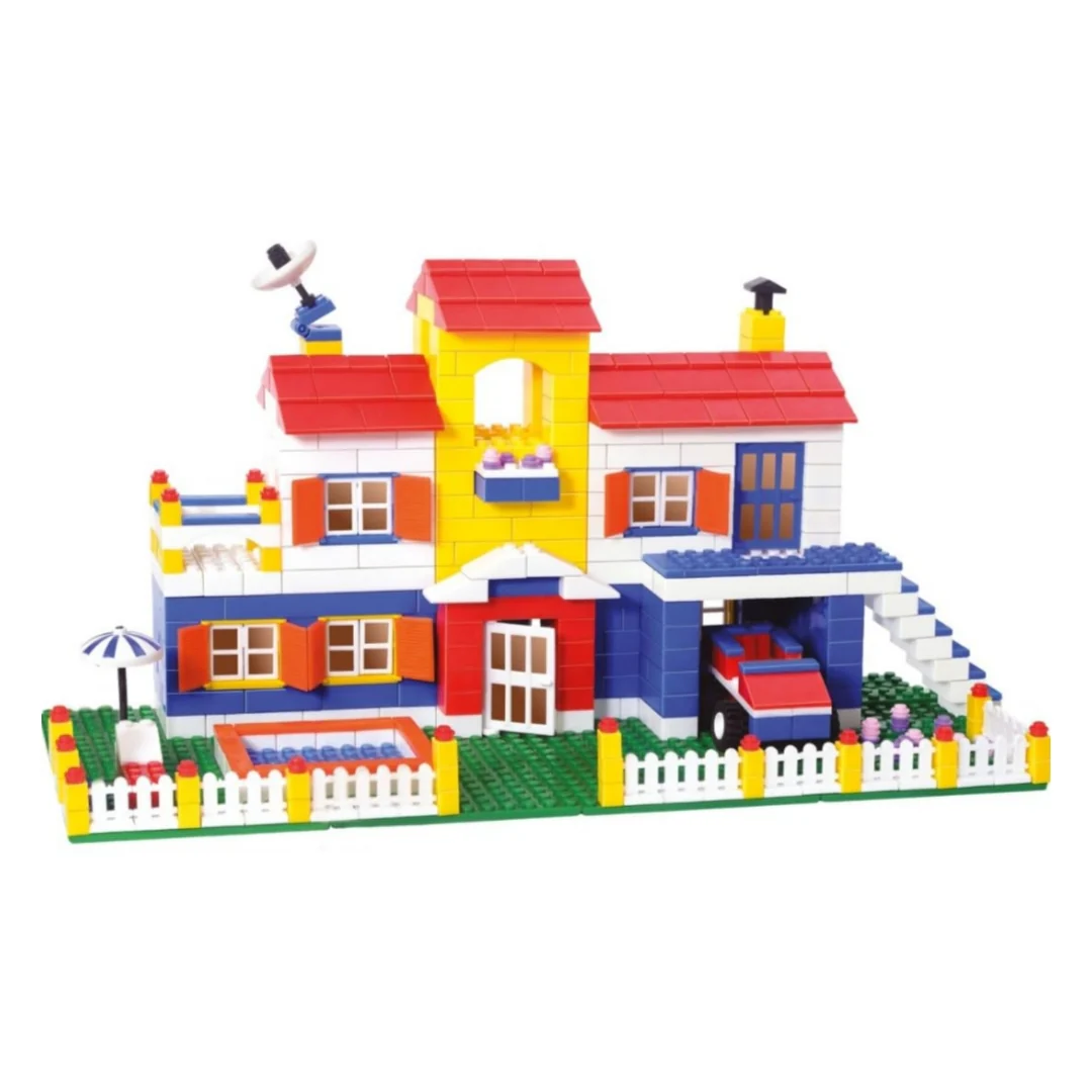 Maharaja Jumbo Architect 900+ Pcs Interlocking Building Blocks Toys & Games for Kids - Image 2