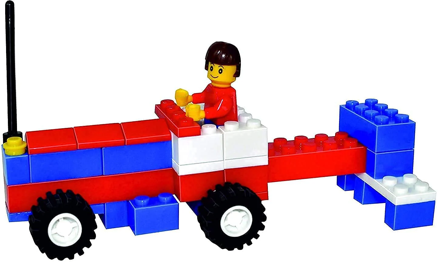 Maharaja Jumbo Architect 900+ Pcs Interlocking Building Blocks Toys & Games for Kids - Image 7