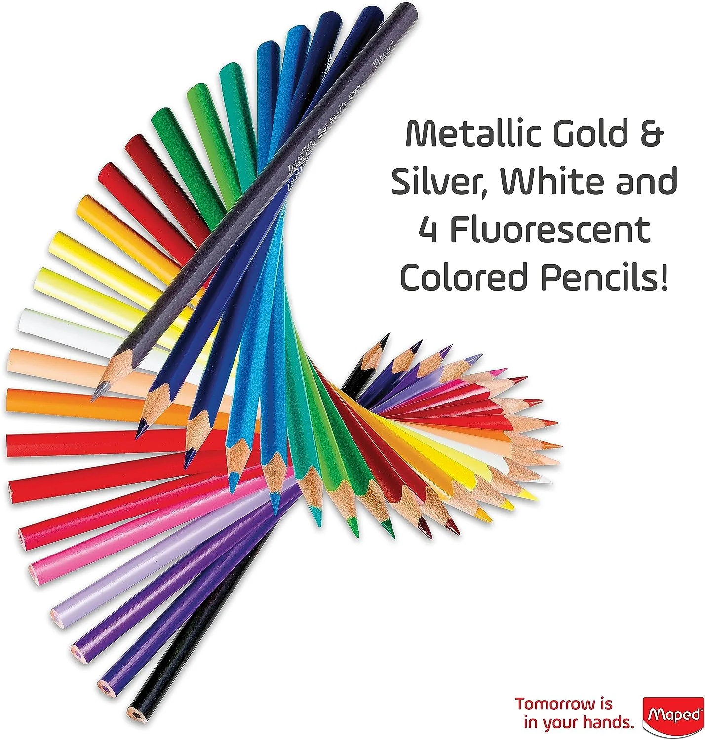 Maped Color'Peps Color Pencil Set - Pack of 48 (Multicolor) - Image 4