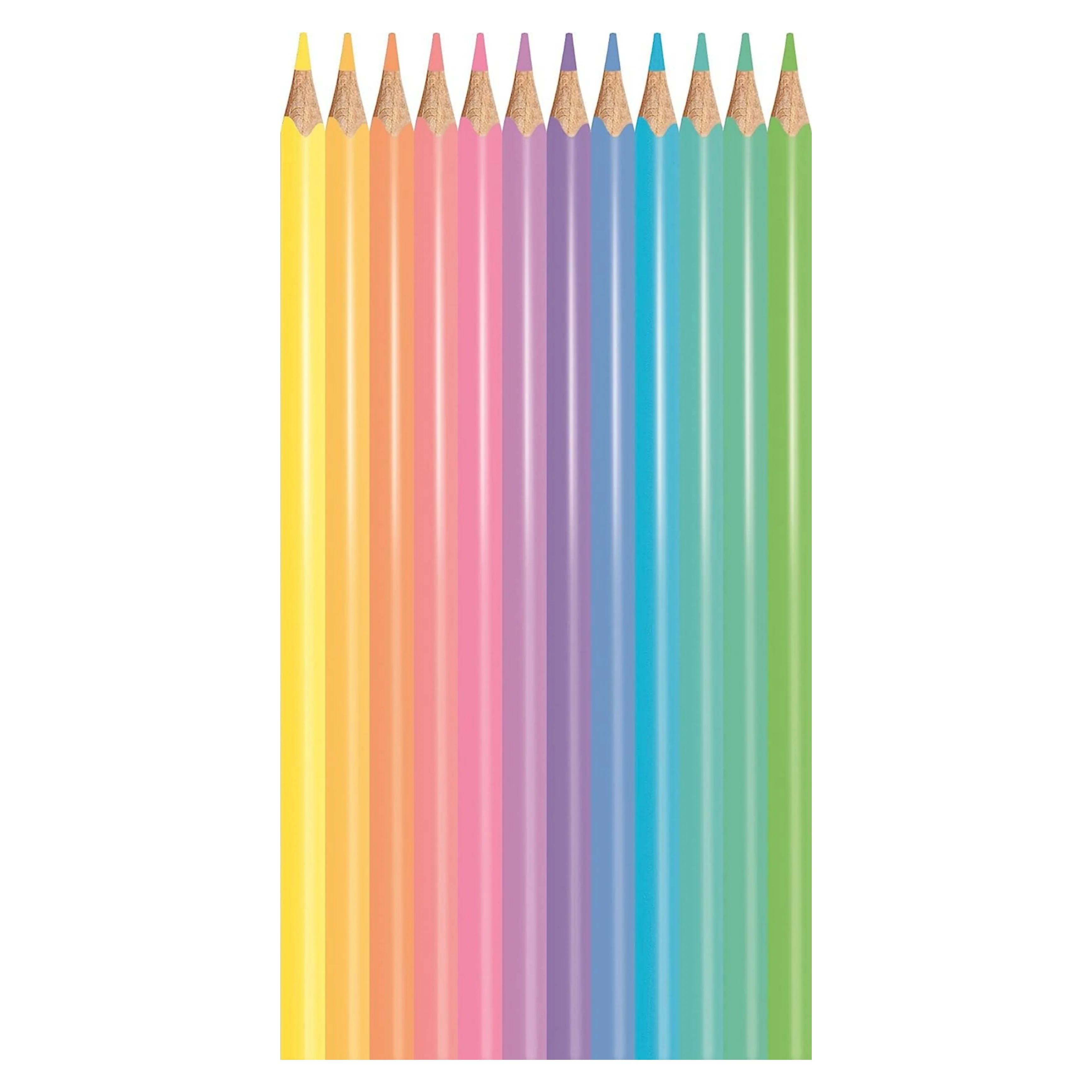 Maped Color'Peps Pastel Color Pencils Set - Pack of 12 - Image 2
