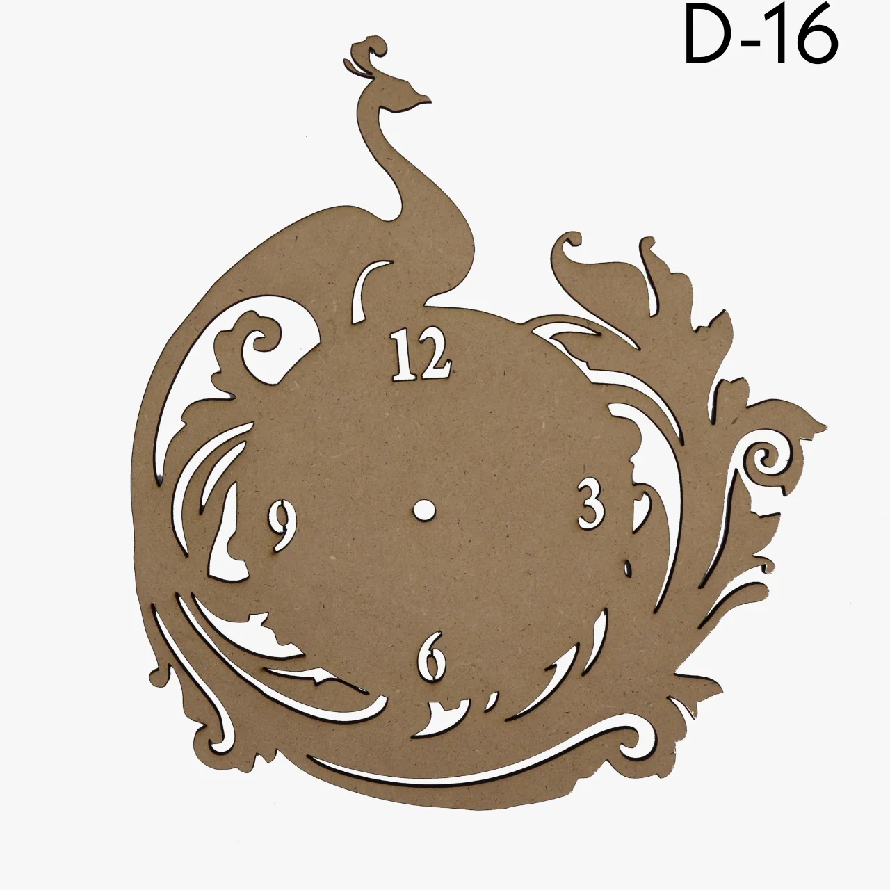 Mdf Wall Clock 12 Inch 4mm - Image 14
