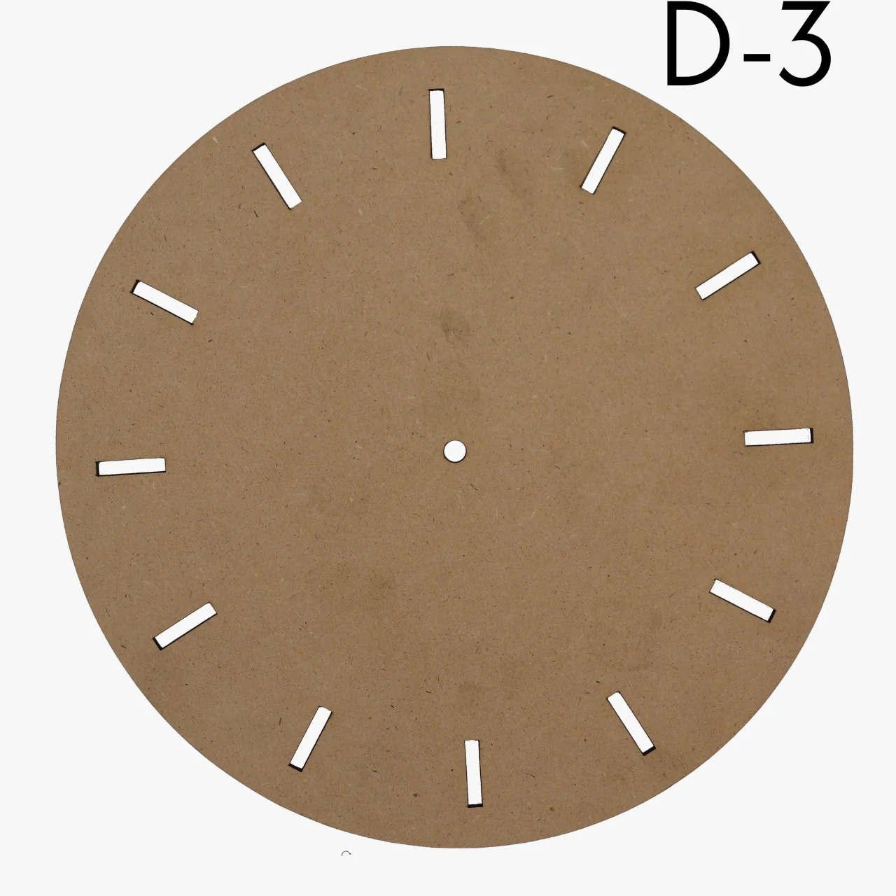 Mdf Wall Clock 12 Inch 4mm - Image 3