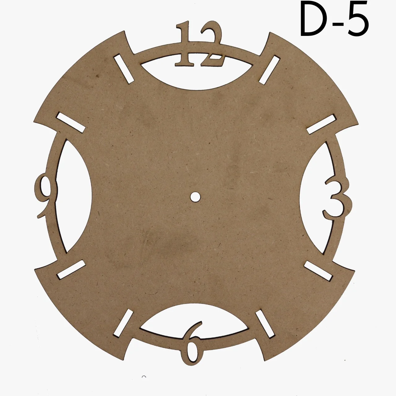 Mdf Wall Clock 12 Inch 4mm - Image 5