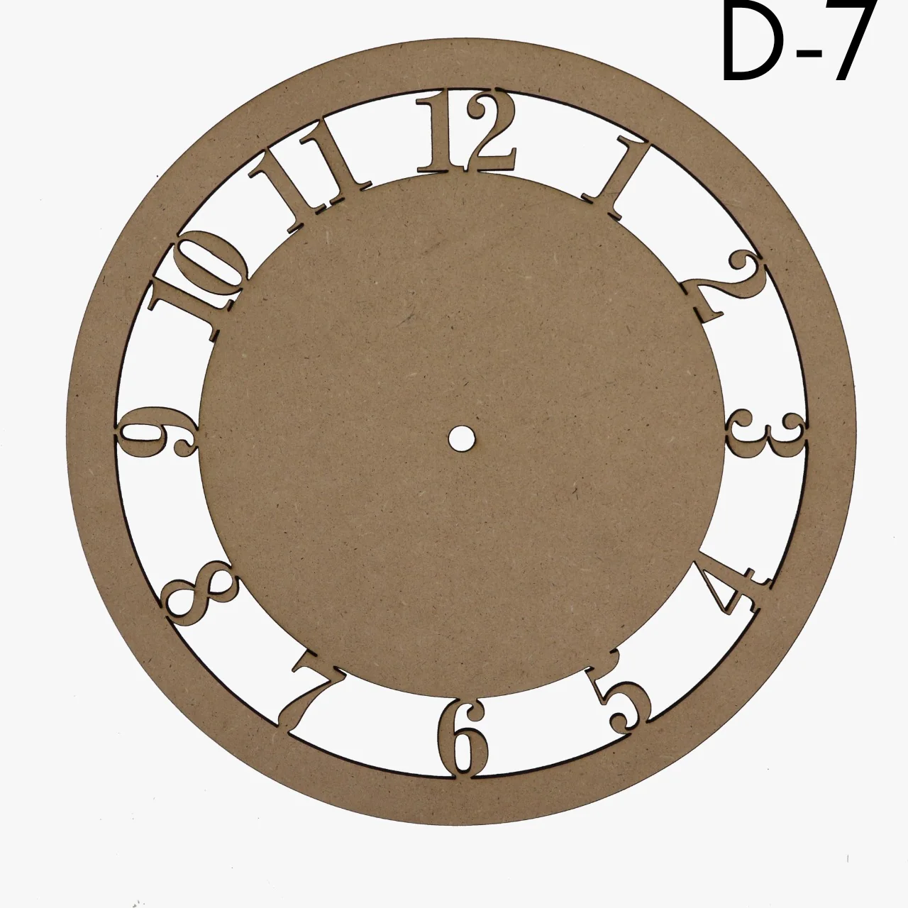 Mdf Wall Clock 12 Inch 4mm - Image 7