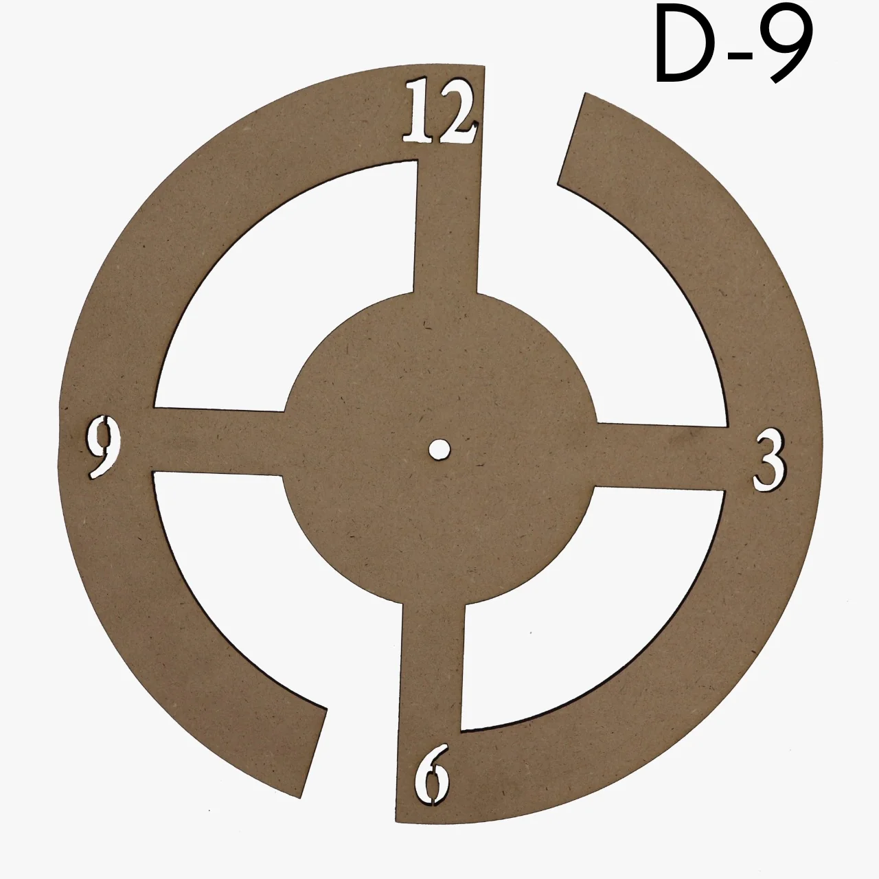 Mdf Wall Clock 12 Inch 4mm - Image 9