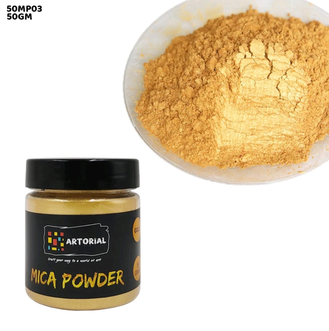 Mica Pearl Powder Gold 50 Grams