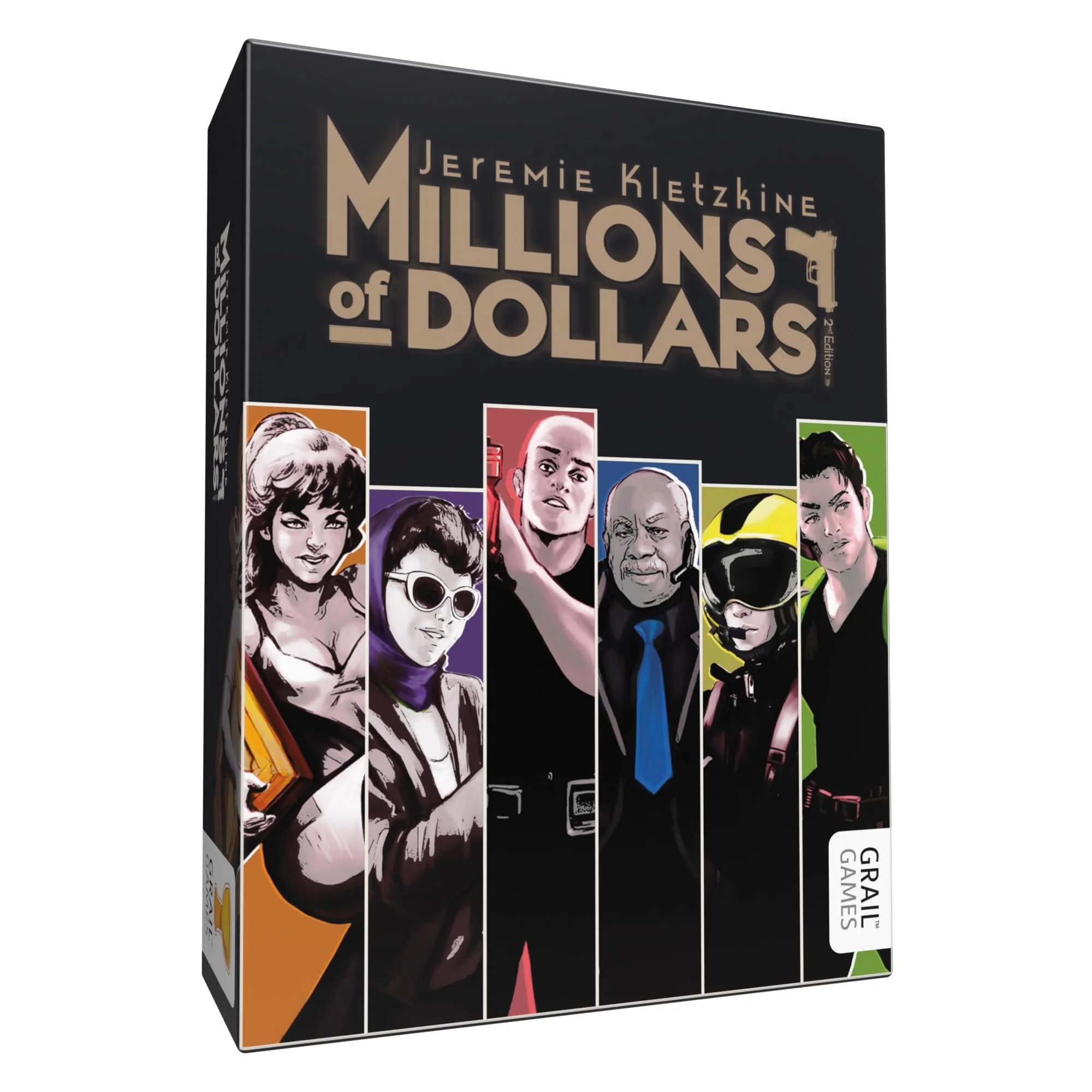 Millions of Dollars Board Game A Cutthroat Bluffing and Negotiation Strategy Game - Image 2
