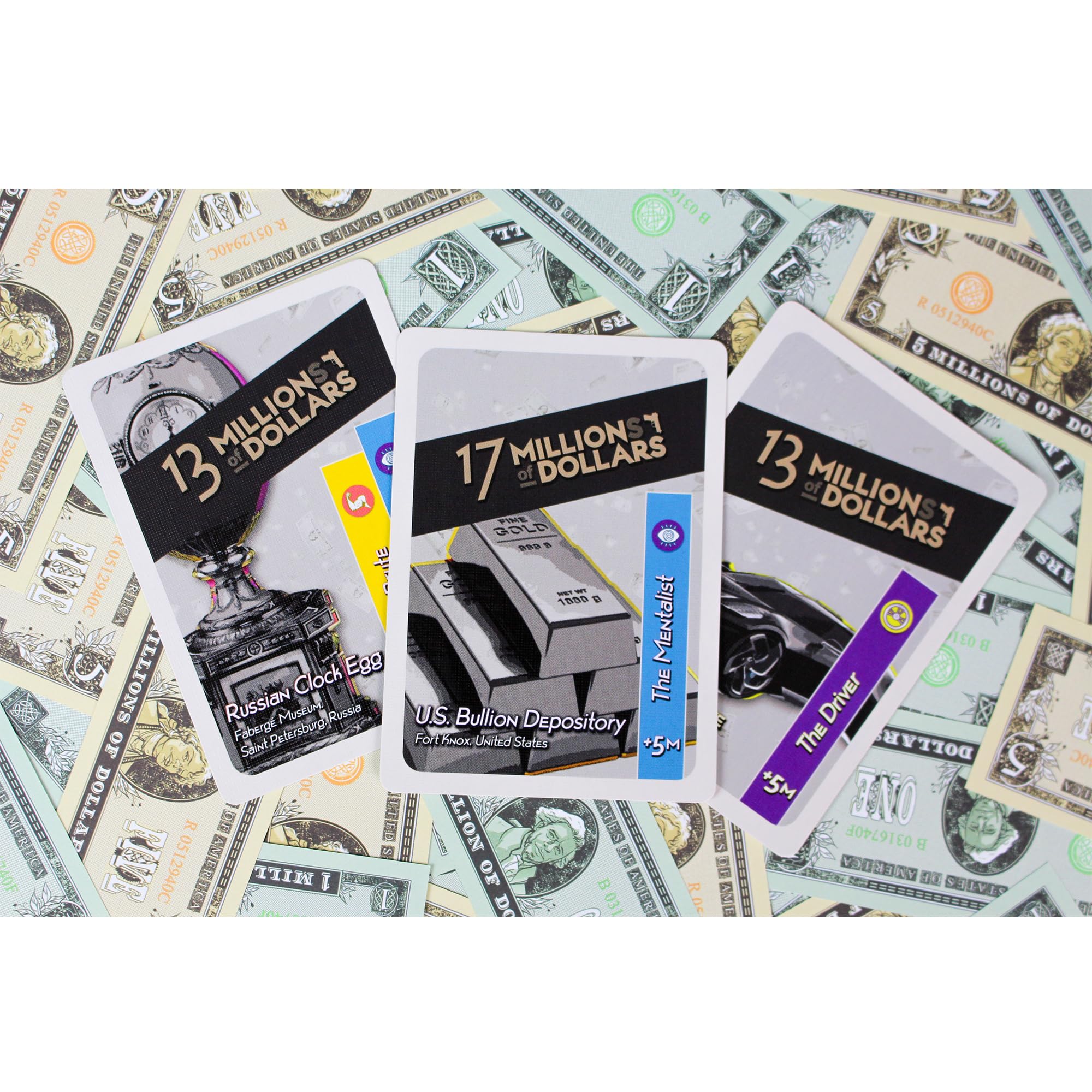 Millions of Dollars Board Game A Cutthroat Bluffing and Negotiation Strategy Game - Image 4