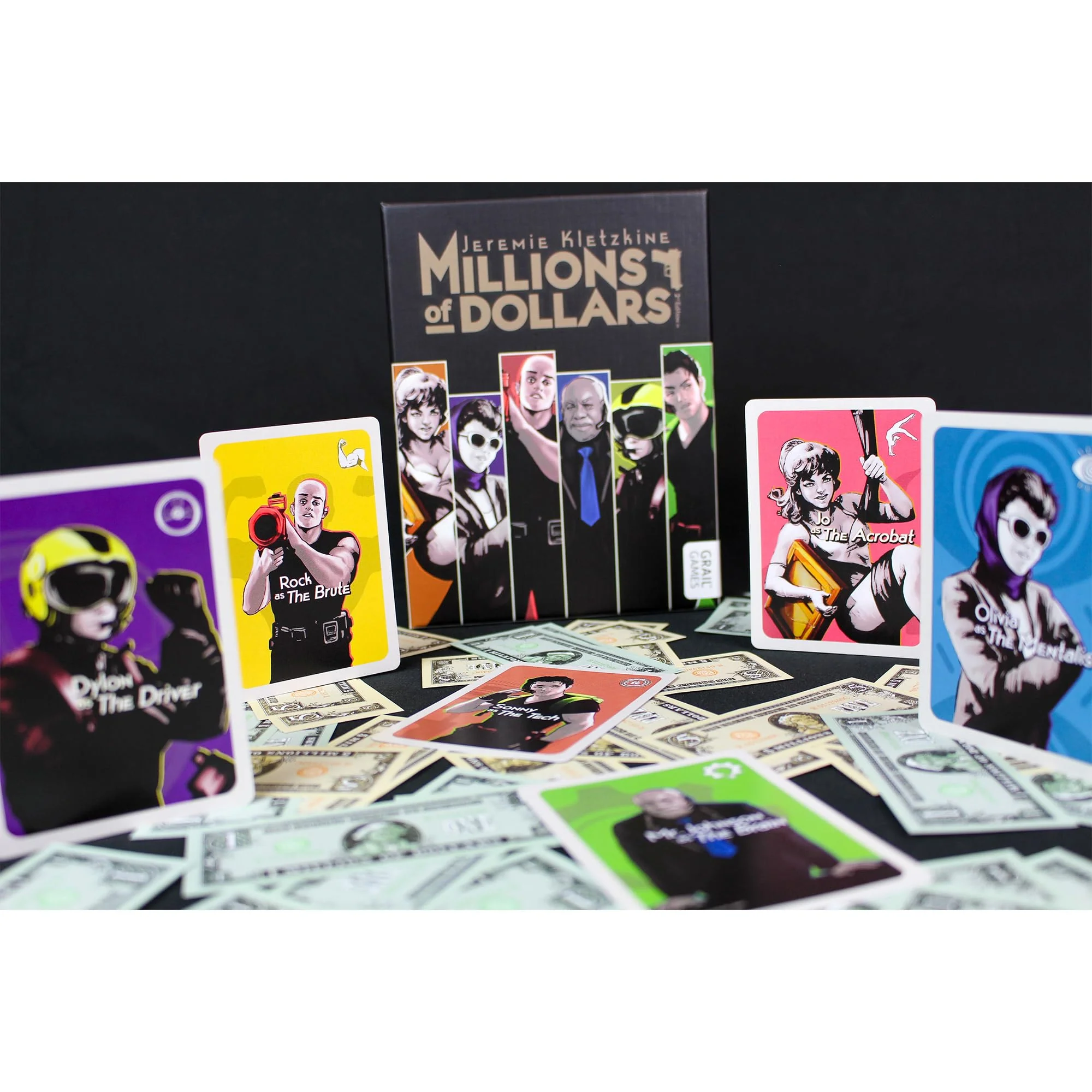 Millions of Dollars Board Game A Cutthroat Bluffing and Negotiation Strategy Game - Image 6