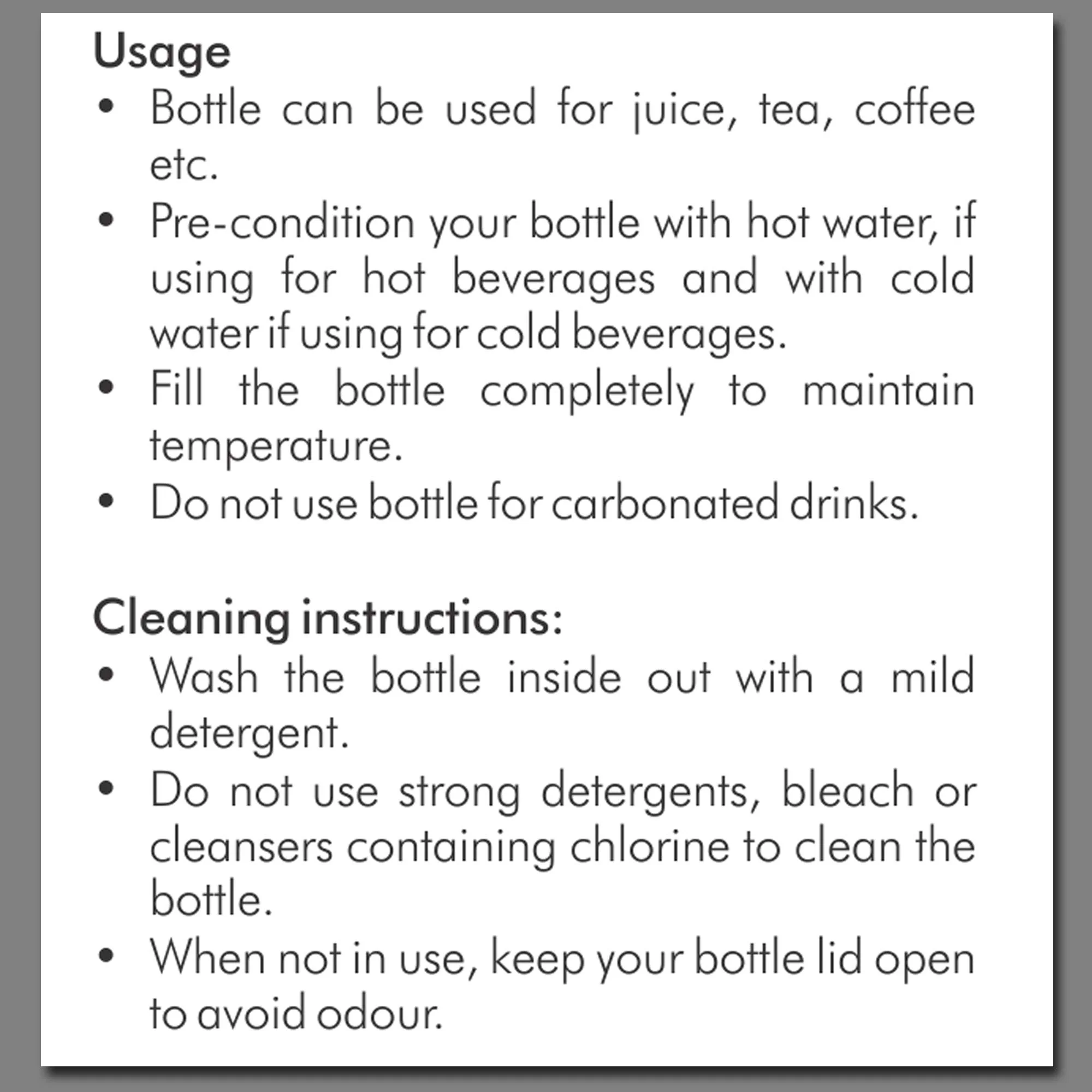 Milton Atlantis 400 Thermosteel Hot and Cold Water Bottle, 1 Piece, 350 ml, Silver | Leak Proof | Easy to Carry | Office Bottle | Hiking | Trekking | Travel Bottle | Gym | Home | Kitchen Bottle - Image 6