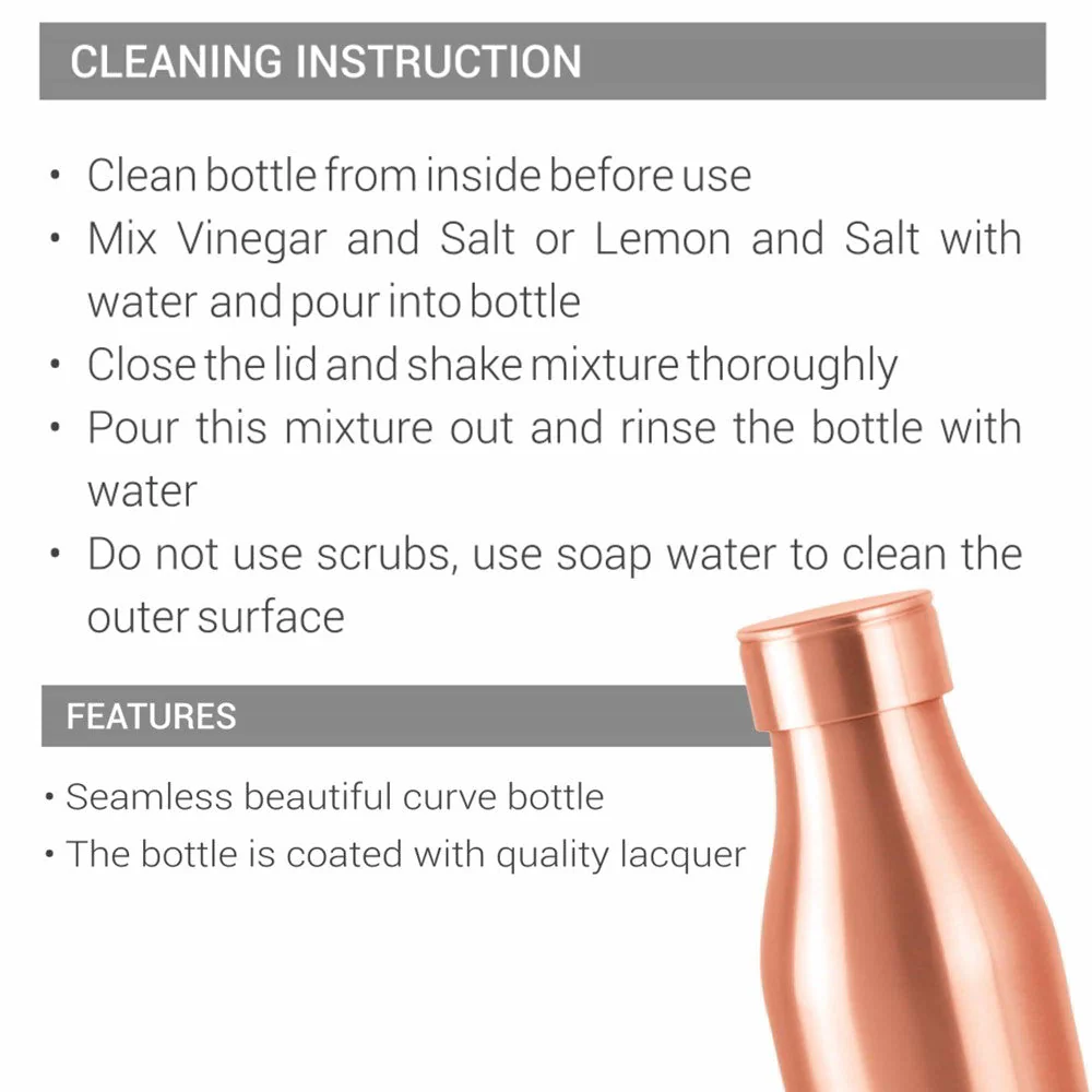 Milton Copper Charge 1000 Water Bottle, 930 ml, 1 Piece, Copper | 100% Leak Proof | Office Bottle | Gym Bottle | Yoga Bottle | Home | Kitchen | Hiking | Treking Bottle | Travel Bottle - Image 6