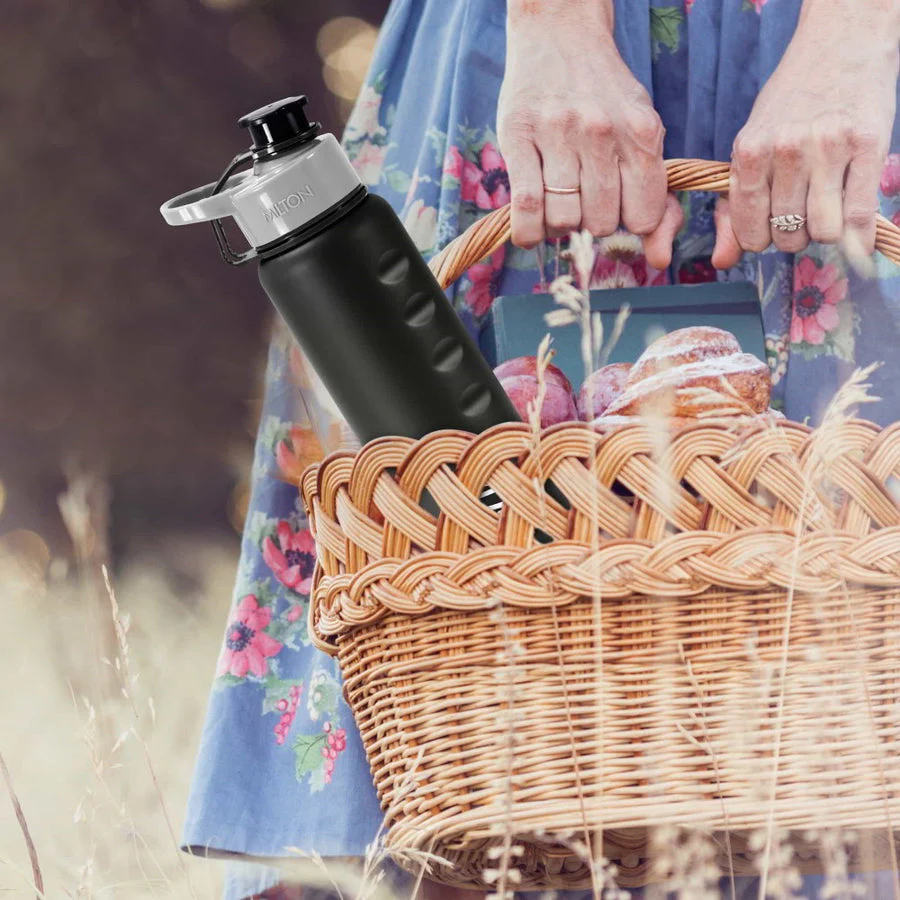 Milton Gripper 750 Stainless Steel Water Bottle, 750 ml, | Leak Proof | Easy Grip | Light Weight | Easy to Carry - Image 17