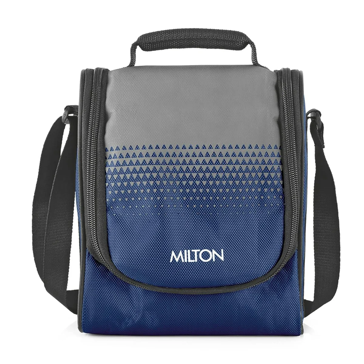 Milton Tasty 4 Stainless Steel Combo Lunch Box With 4 Containers, (1 - 200 ml, 2 - 320 ml Each, 1 - 500 ml) and 1 Bottle, 500 ml, Blue| Leak proof | Easy to carry | Odour Proof | Food Grade | Light Weight | Easy to Clean - Image 4