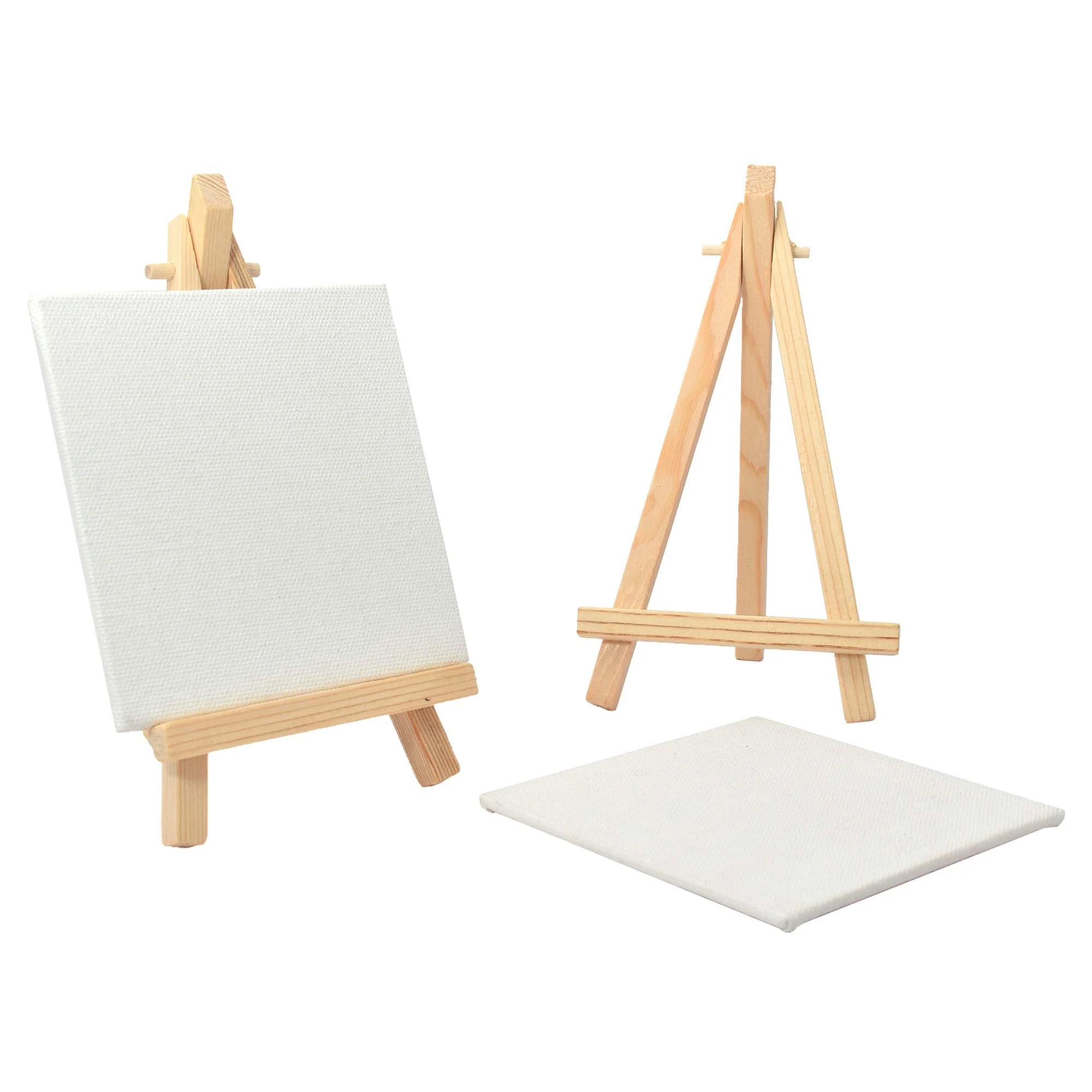 Mini Wooden Display Canvas With Stand 8 x 10 cm - Image 2