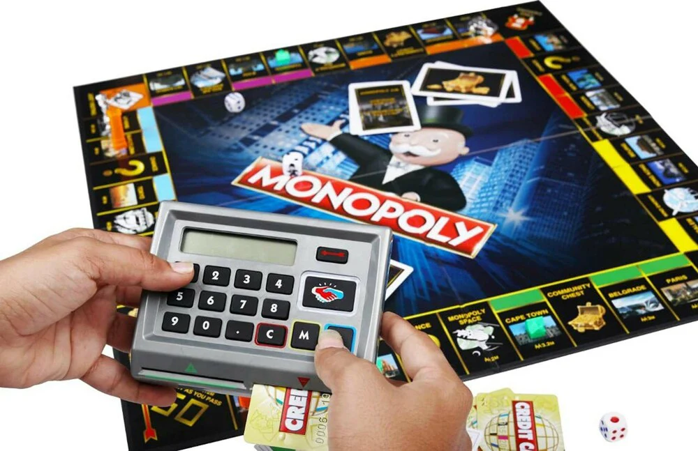 Monopoly Game: Ultimate Banking Edition Board Game, Electronic Banking Unit,Fantasy Game for Families and Kids Ages 8 and Up - Image 2