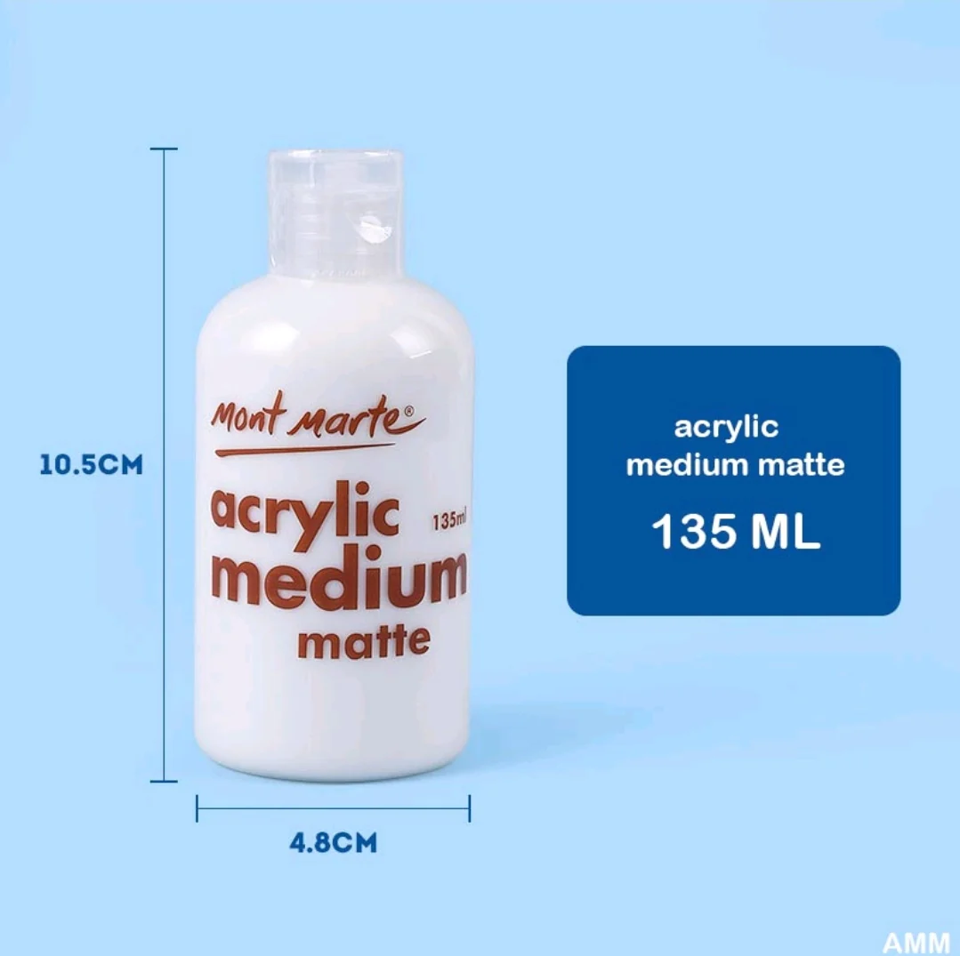 Mont Marte Acrylic Meduim Matt - 135ml - Image 2