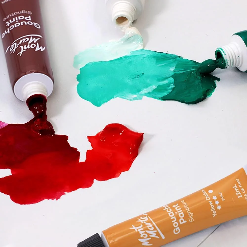 Mont Marte Gouache Paints Signature 24pc x 12ml - Image 5