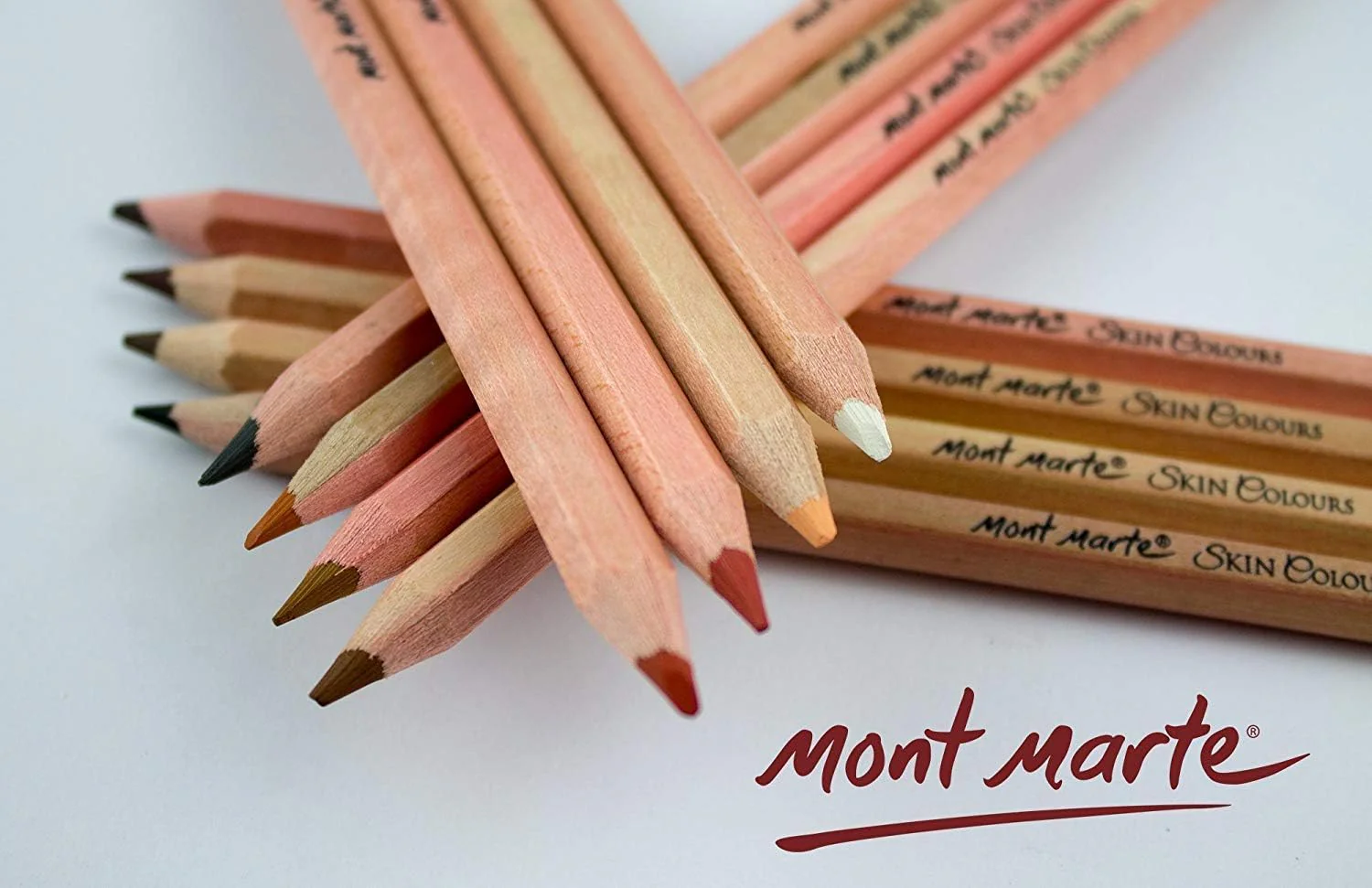 Mont Marte Skin Colour Pencils Signature 12pc - Image 3