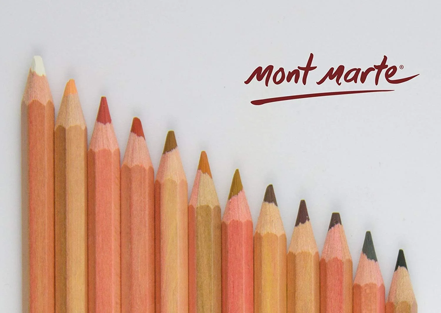 Mont Marte Skin Colour Pencils Signature 12pc - Image 4