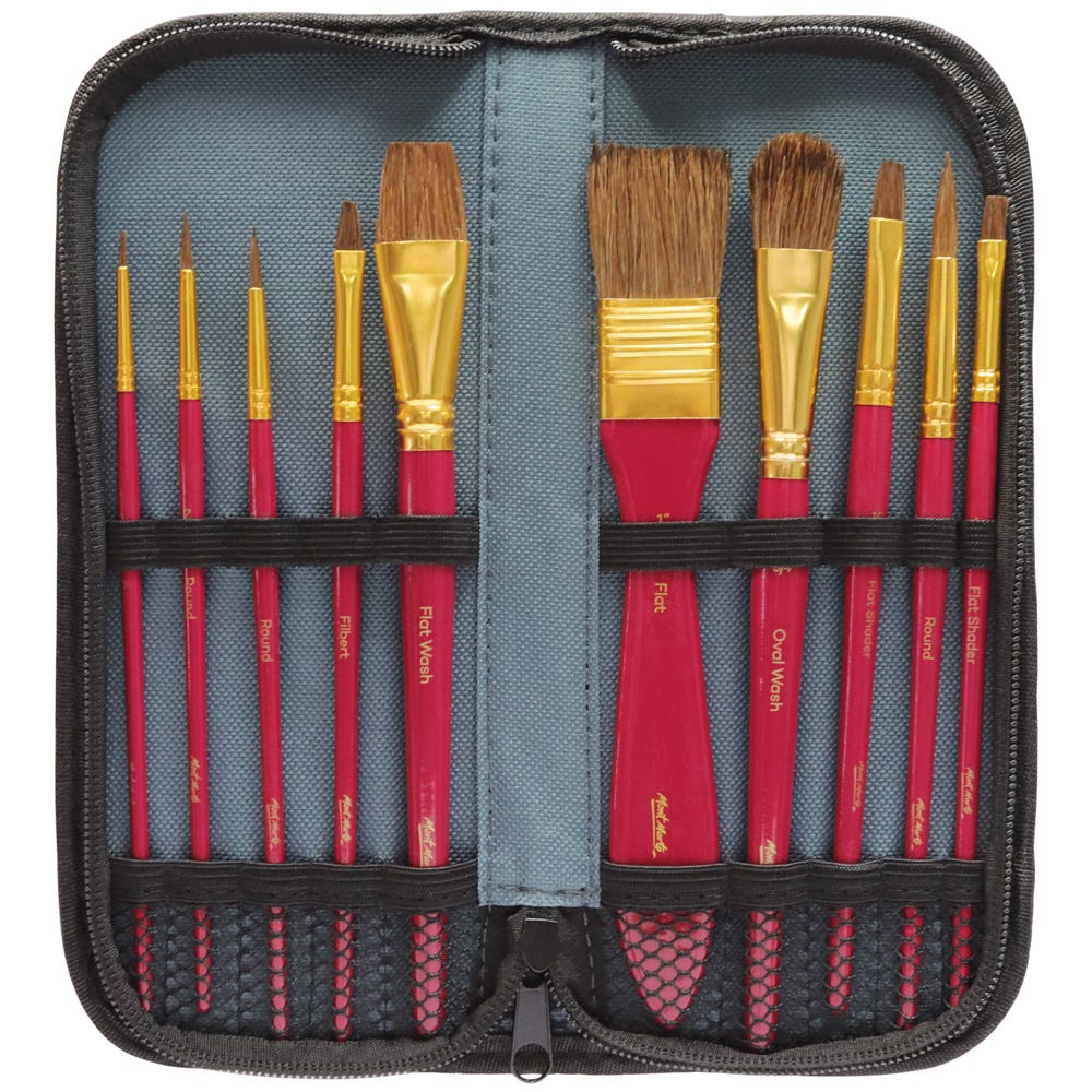 Mont Marte Watercolour Brush Set Signature 11pc - Image 3