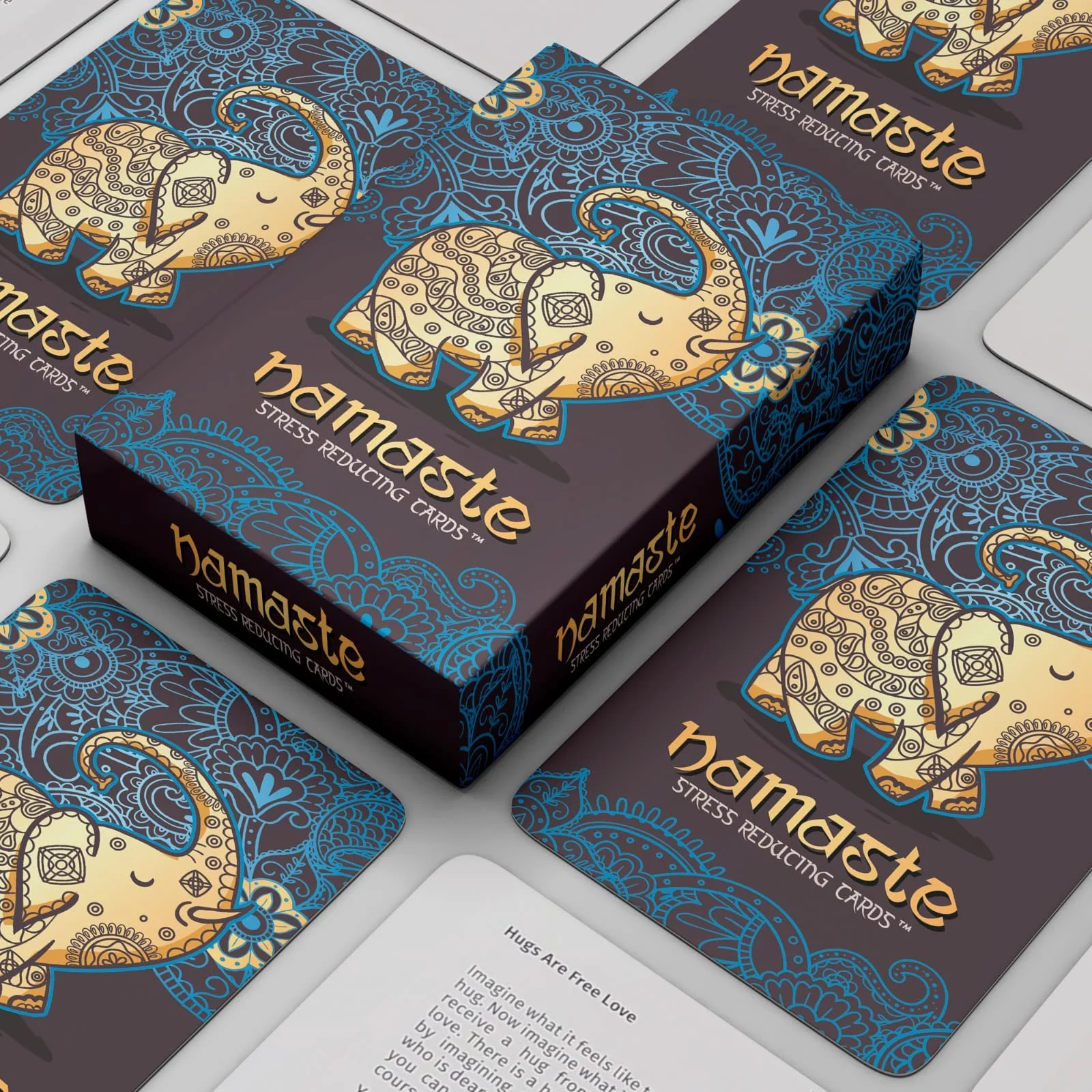 Namaste Mindfulness Cards - Stress & Anxiety Relief Meditation Cards - Image 4