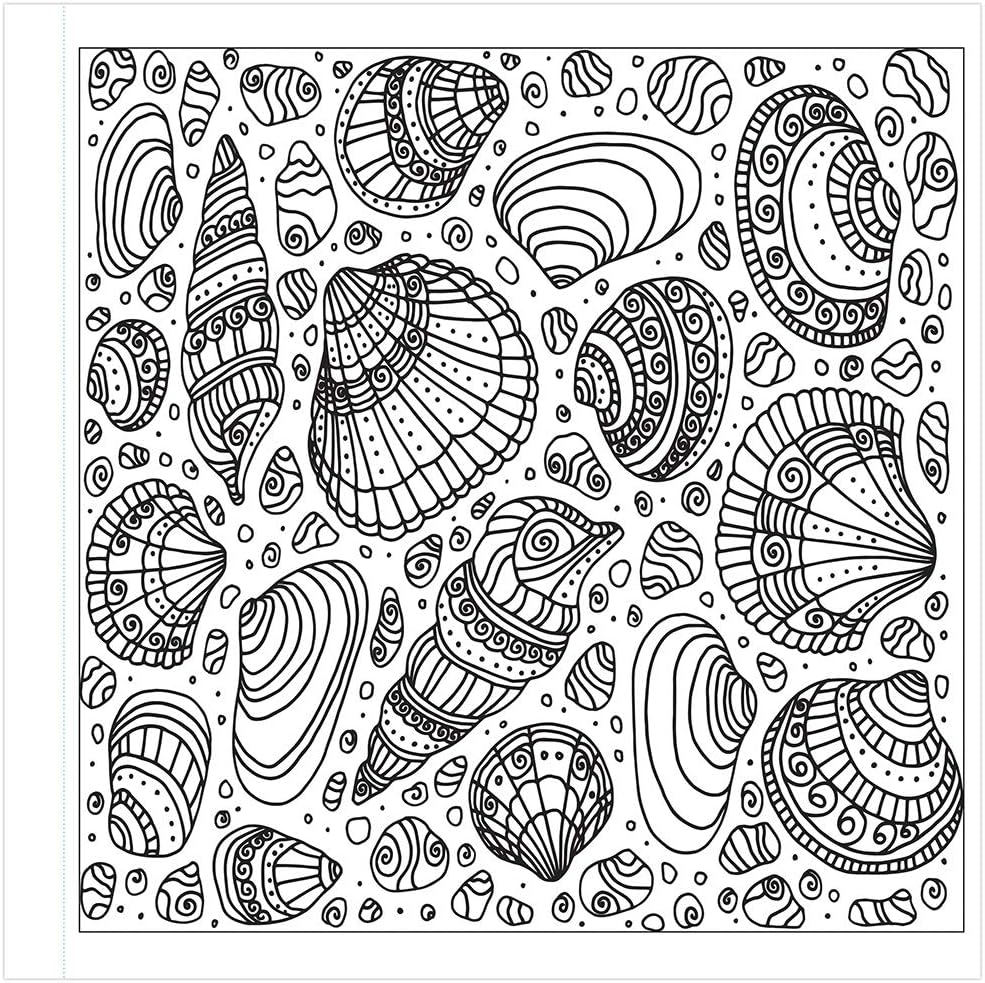 Navneet Adult Colouring Book - Serene Seascapes - Image 2