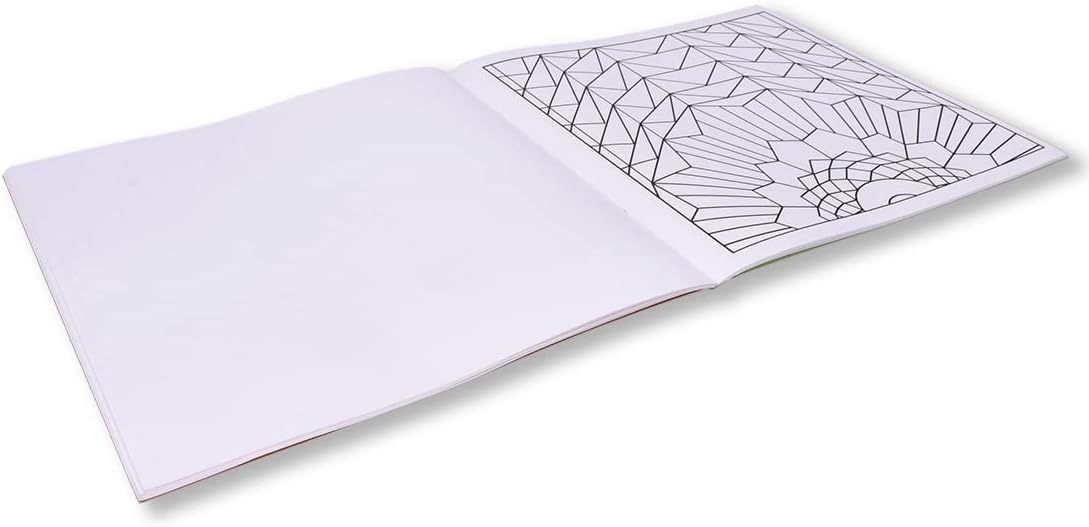 Navneet Geometric Pattern Colouring Book for Beginners and Adults - Image 8