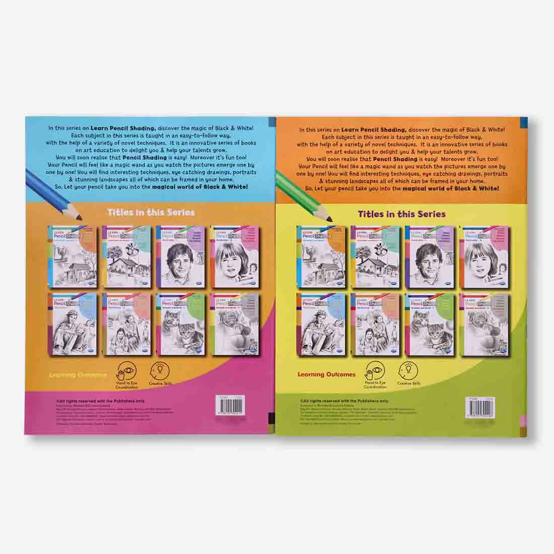 Navneet Learn Pencil Shading Animals & Birds 1 and 2 – For Elementary Art Prep – How to draw Animals and Birds - Pack of 2 Books - Image 2