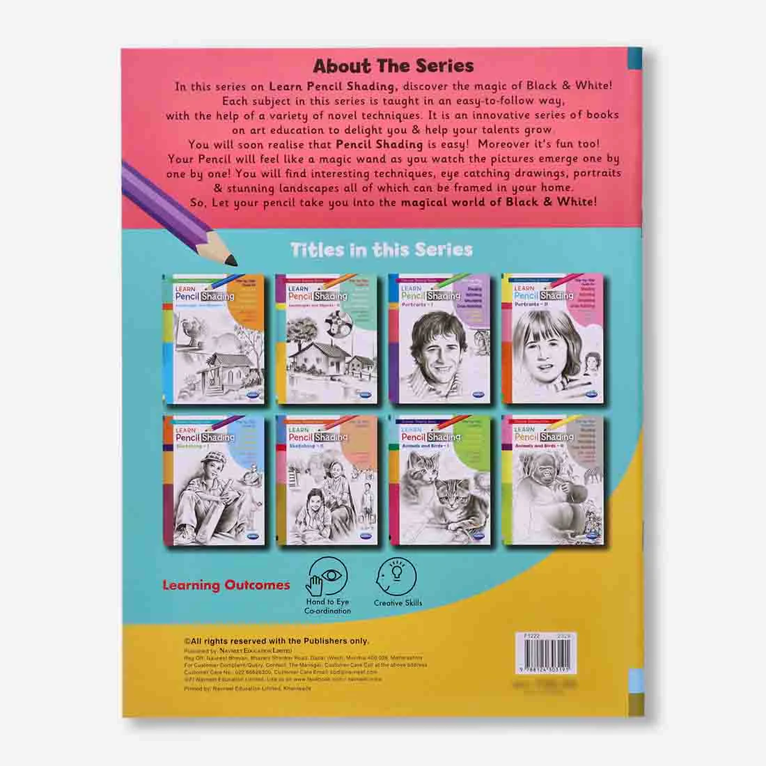 Navneet Learn Pencil Shading Landscape and Objects 1 and 2 – For Elementary Art Prep – How to draw Landscapes - Pack of 2 Books - Image 12