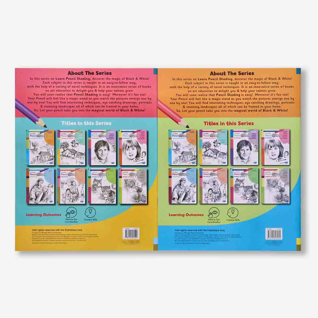 Navneet Learn Pencil Shading Landscape and Objects 1 and 2 – For Elementary Art Prep – How to draw Landscapes - Pack of 2 Books - Image 5