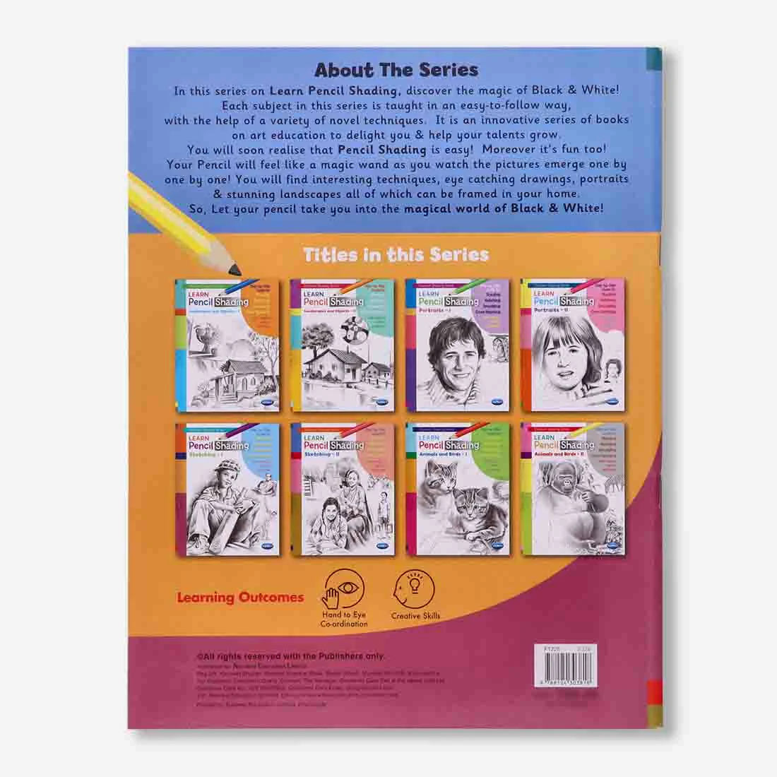 Navneet Learn Pencil Shading Sketching 1 and 2 – For Elementary Art Prep – How to draw sketches - Pack of 2 Books - Image 13