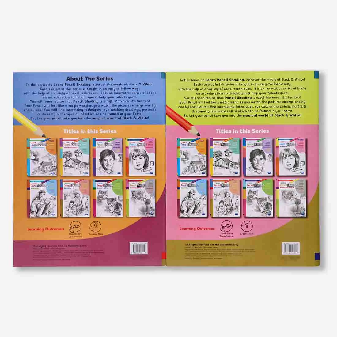 Navneet Learn Pencil Shading Sketching 1 and 2 – For Elementary Art Prep – How to draw sketches - Pack of 2 Books - Image 5