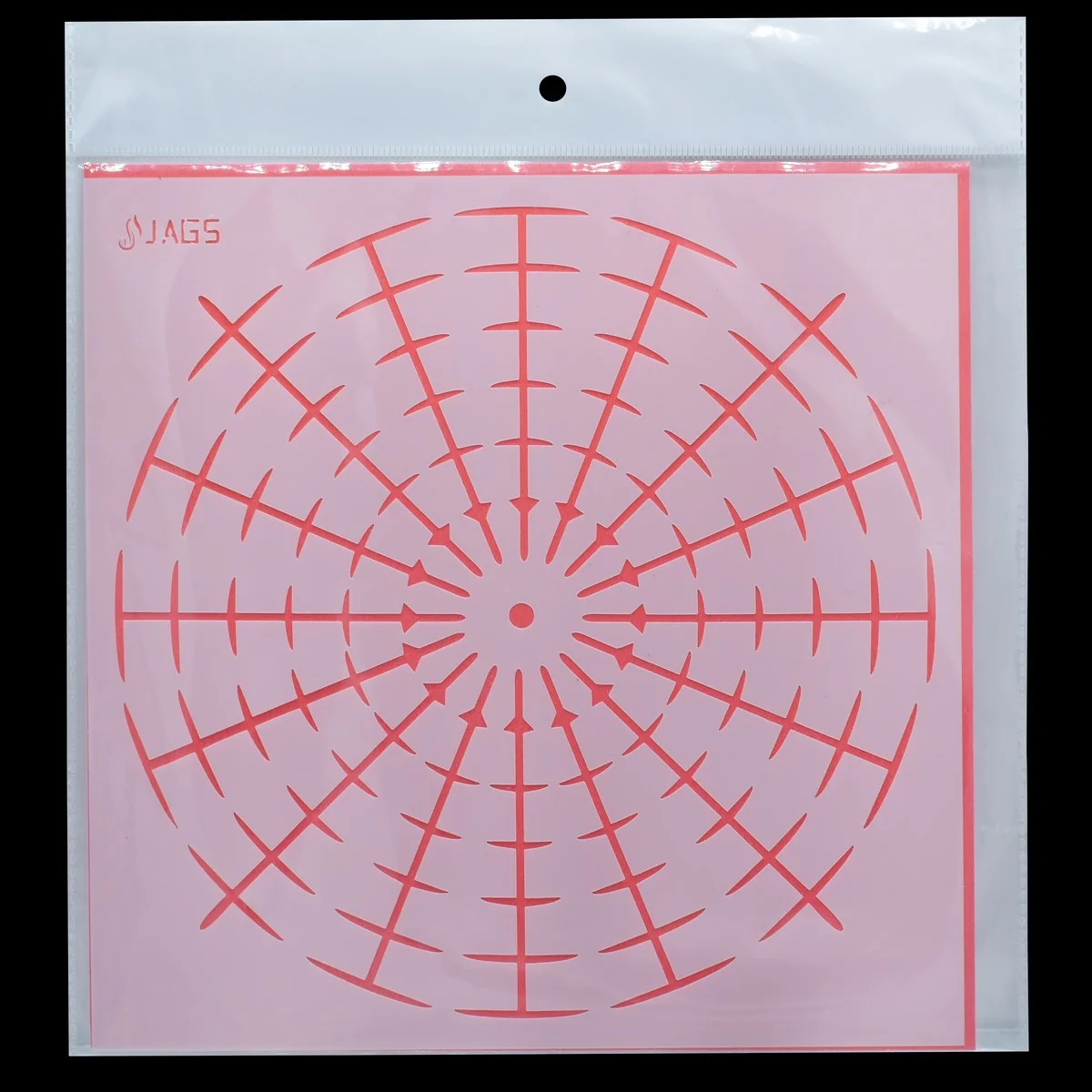 Number Placement Stencil Sheet 8 Inch - Image 4