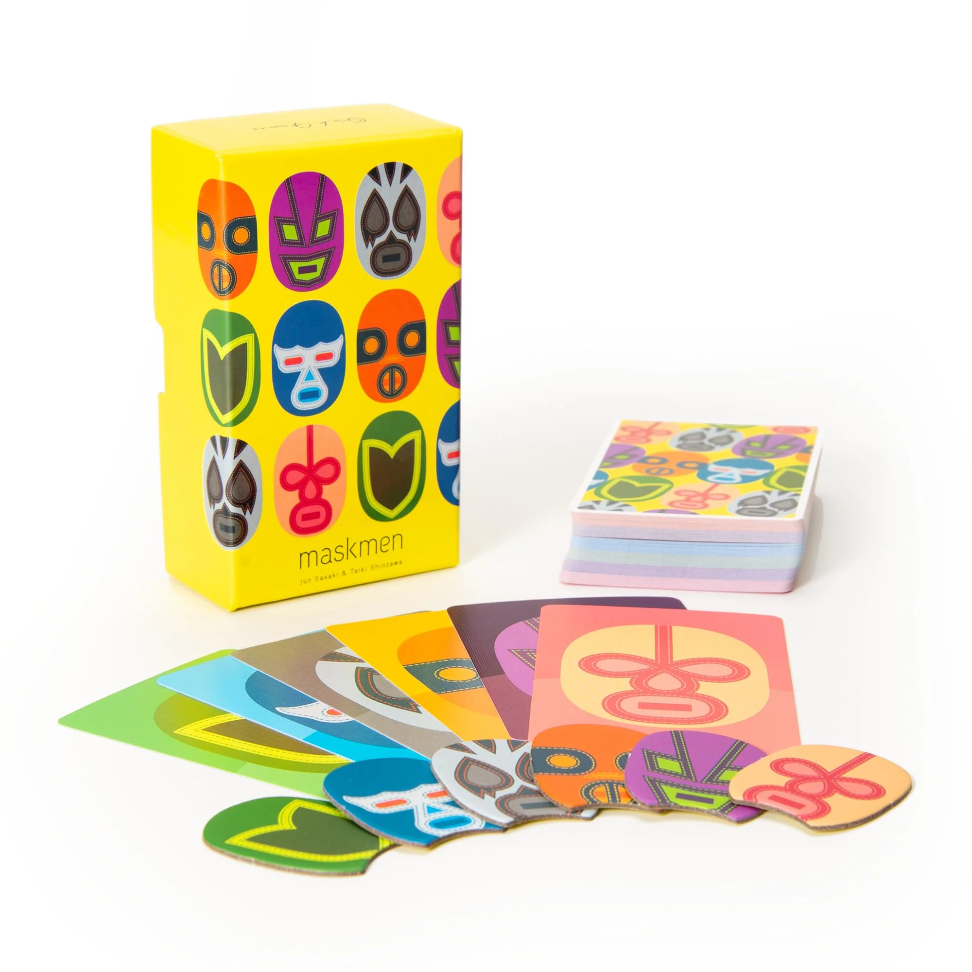 Oink Games Maskmen Unique Japanese Shedding Card Game